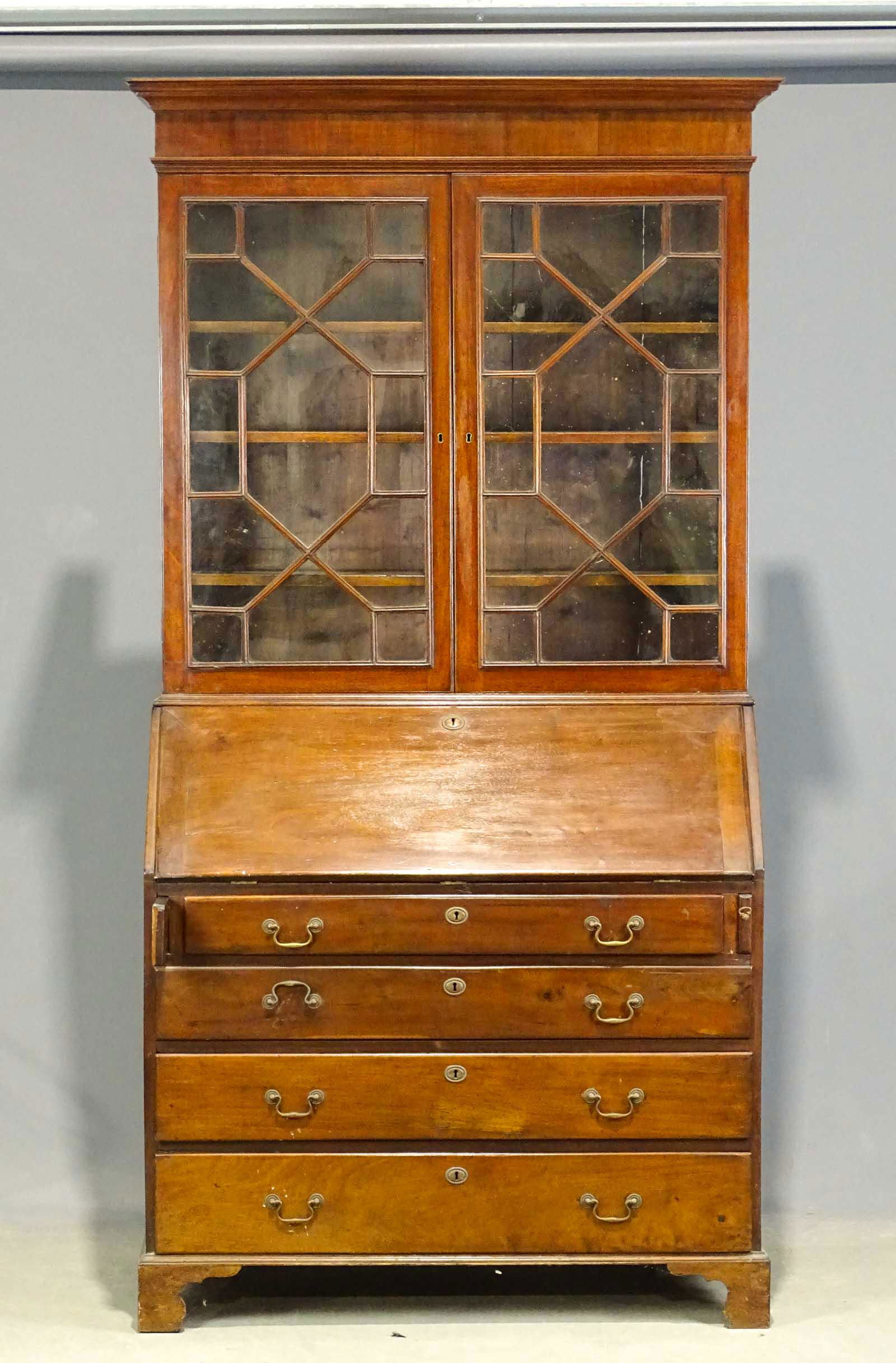 19th c. Mahogany Secretary (1 of 4)