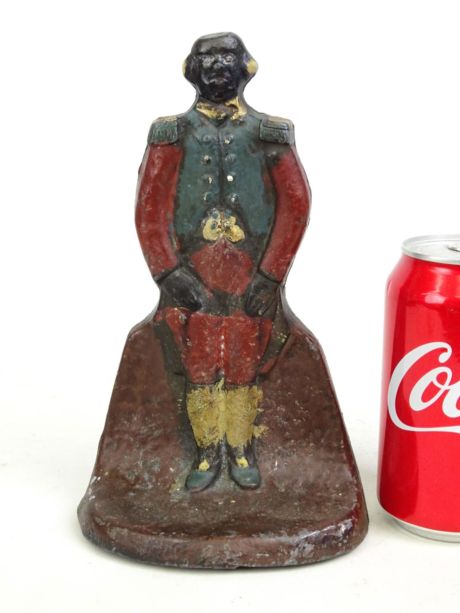 Cast Iron Soldier Doorstop (1 of 4)
