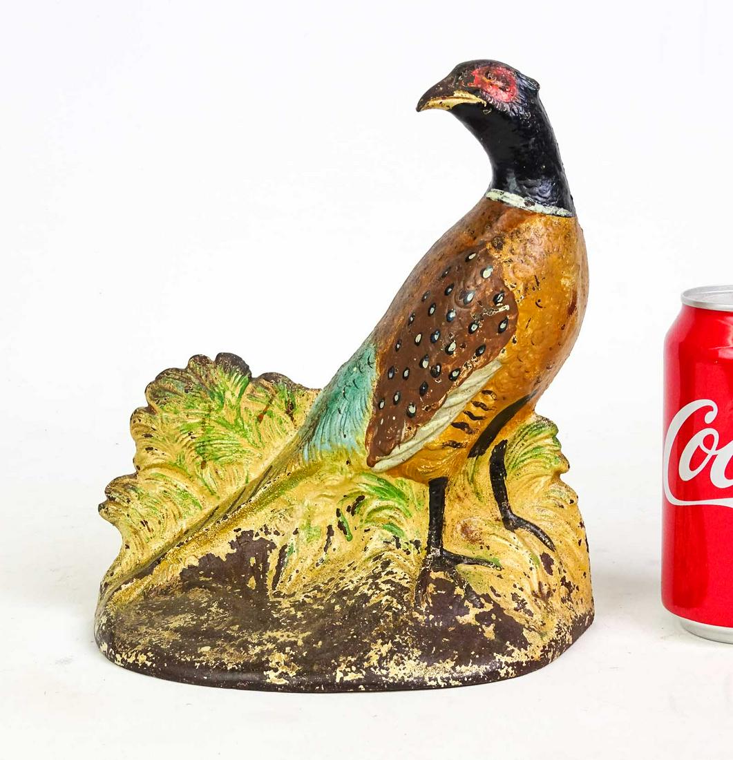 Cast Iron Pheasant Doorstop (1 of 4)