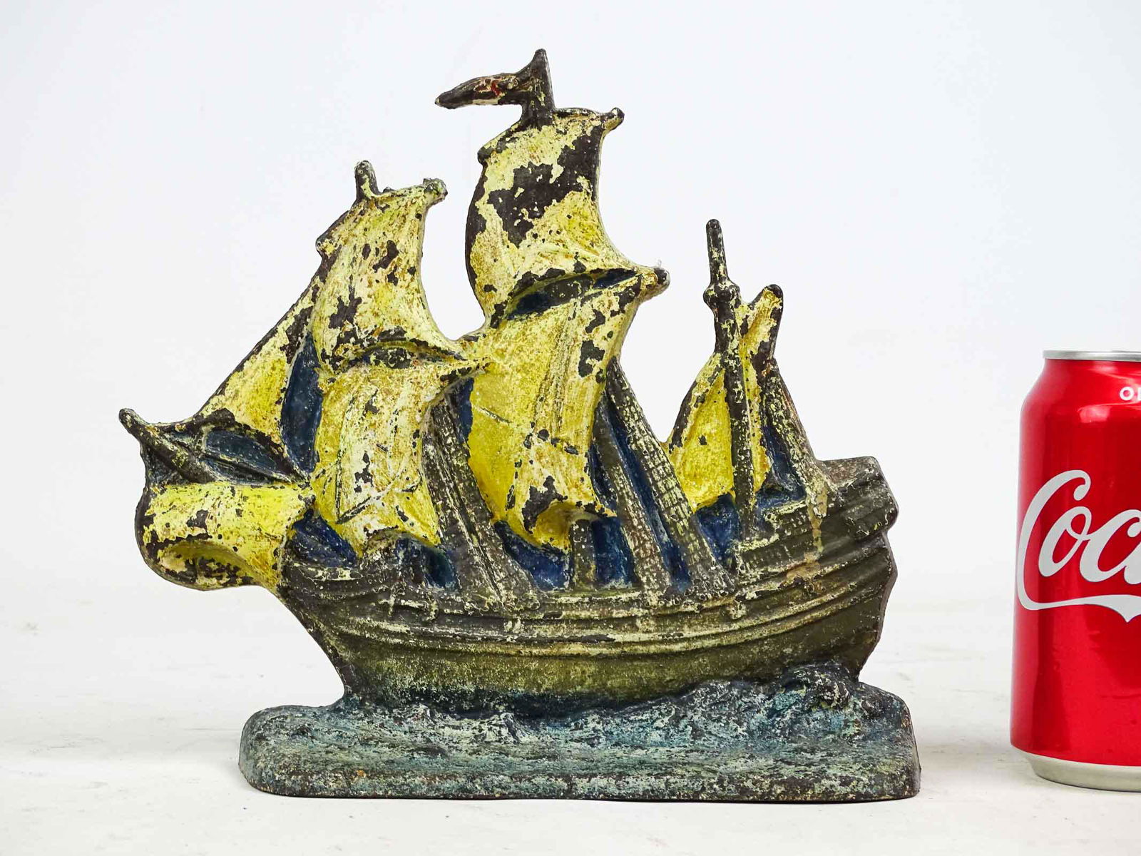 Cast Iron Ship Doorstop (1 of 4)