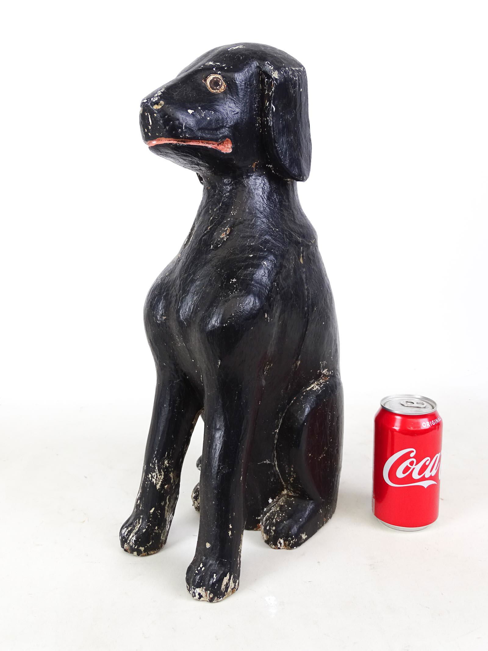 Folk Art Dog Carving (1 of 4)