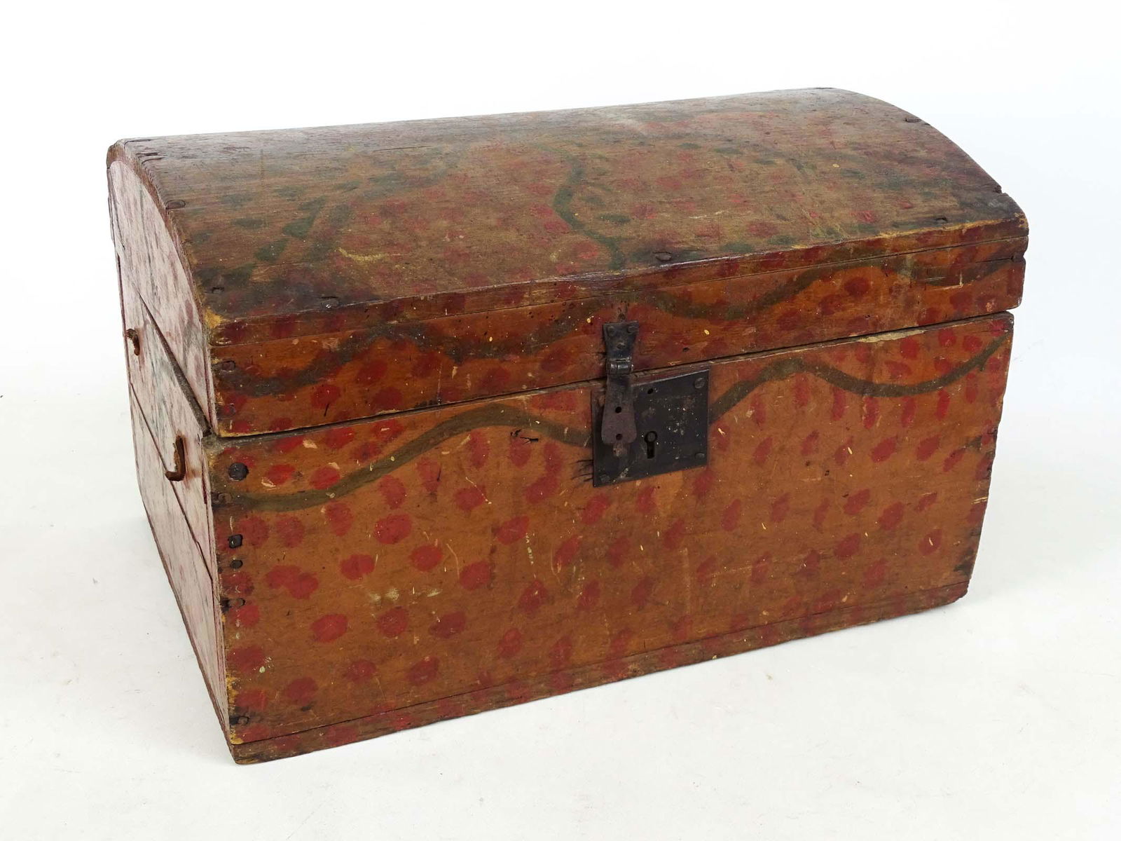19th c. Paint Decorated Box (1 of 9)