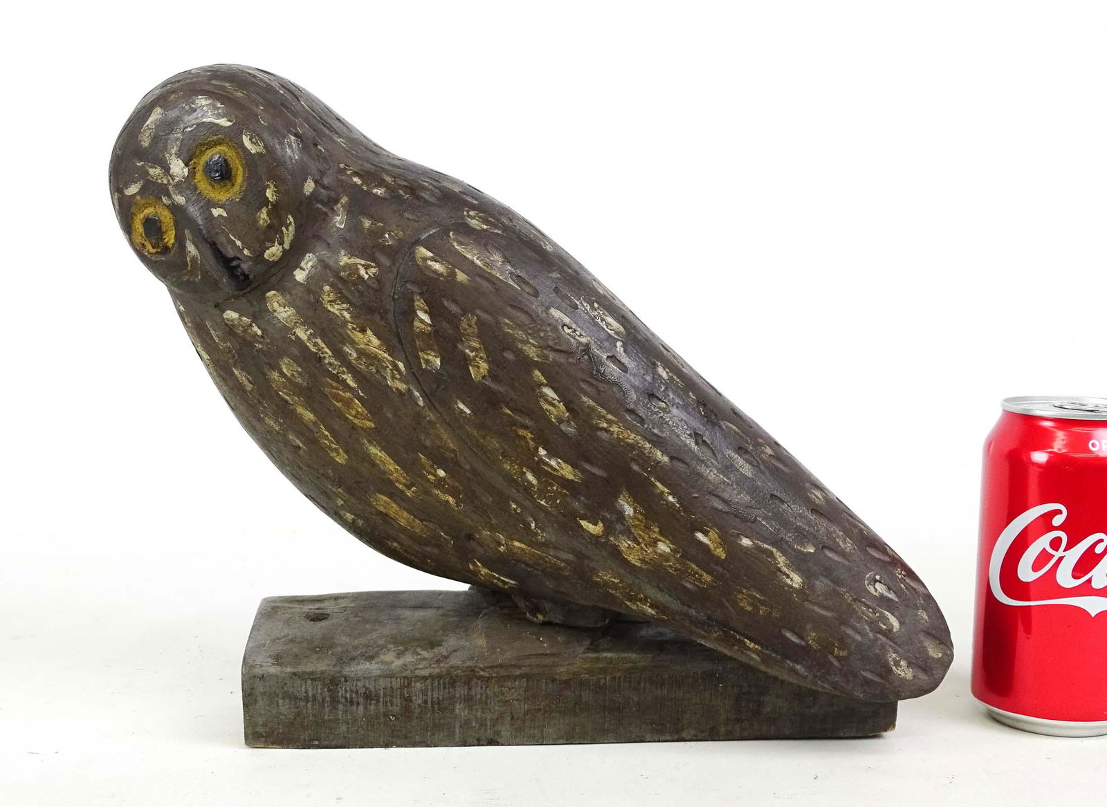Folk Art Owl Carving (1 of 4)