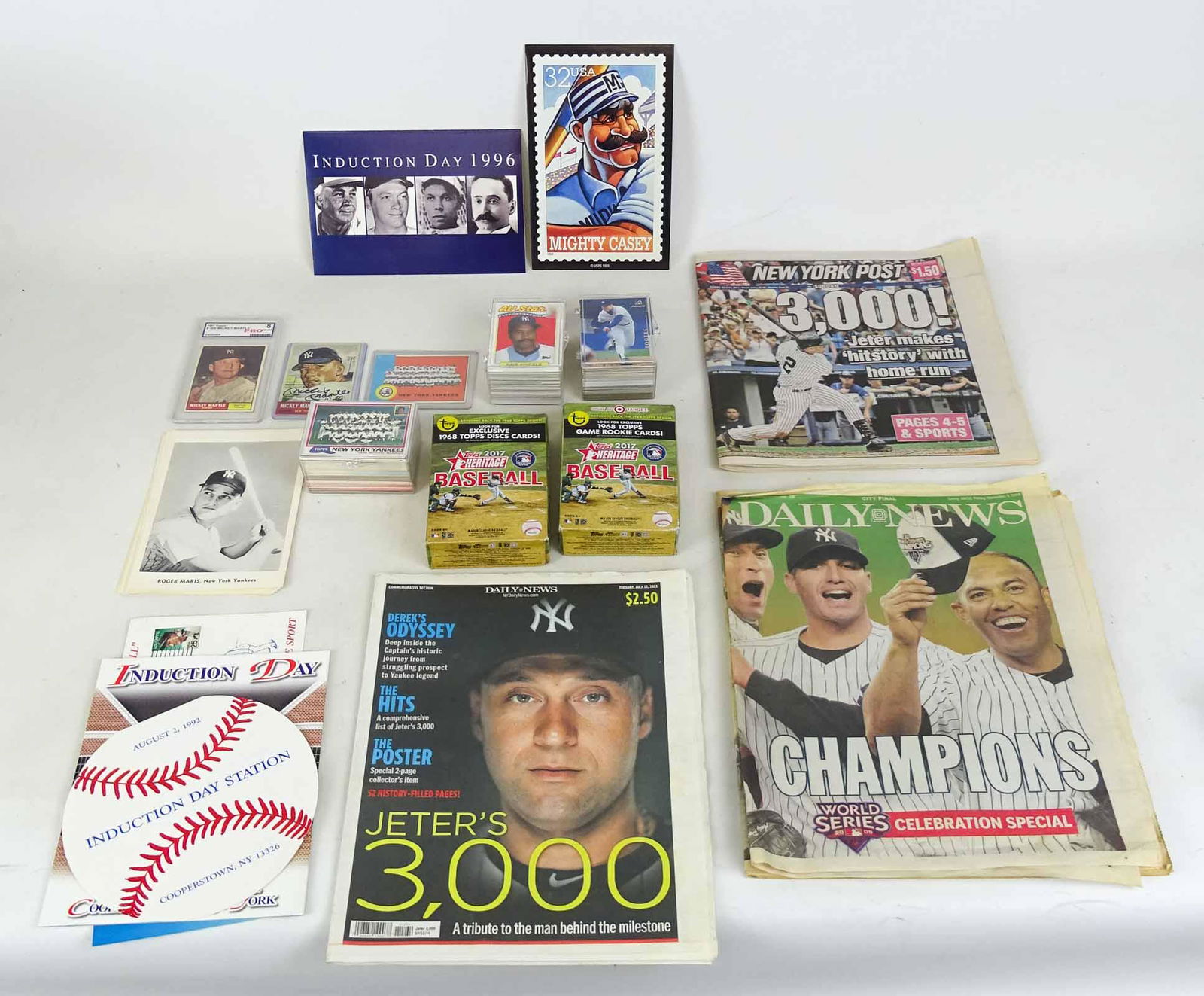Baseball Ephemera and Card Lot (1 of 6)