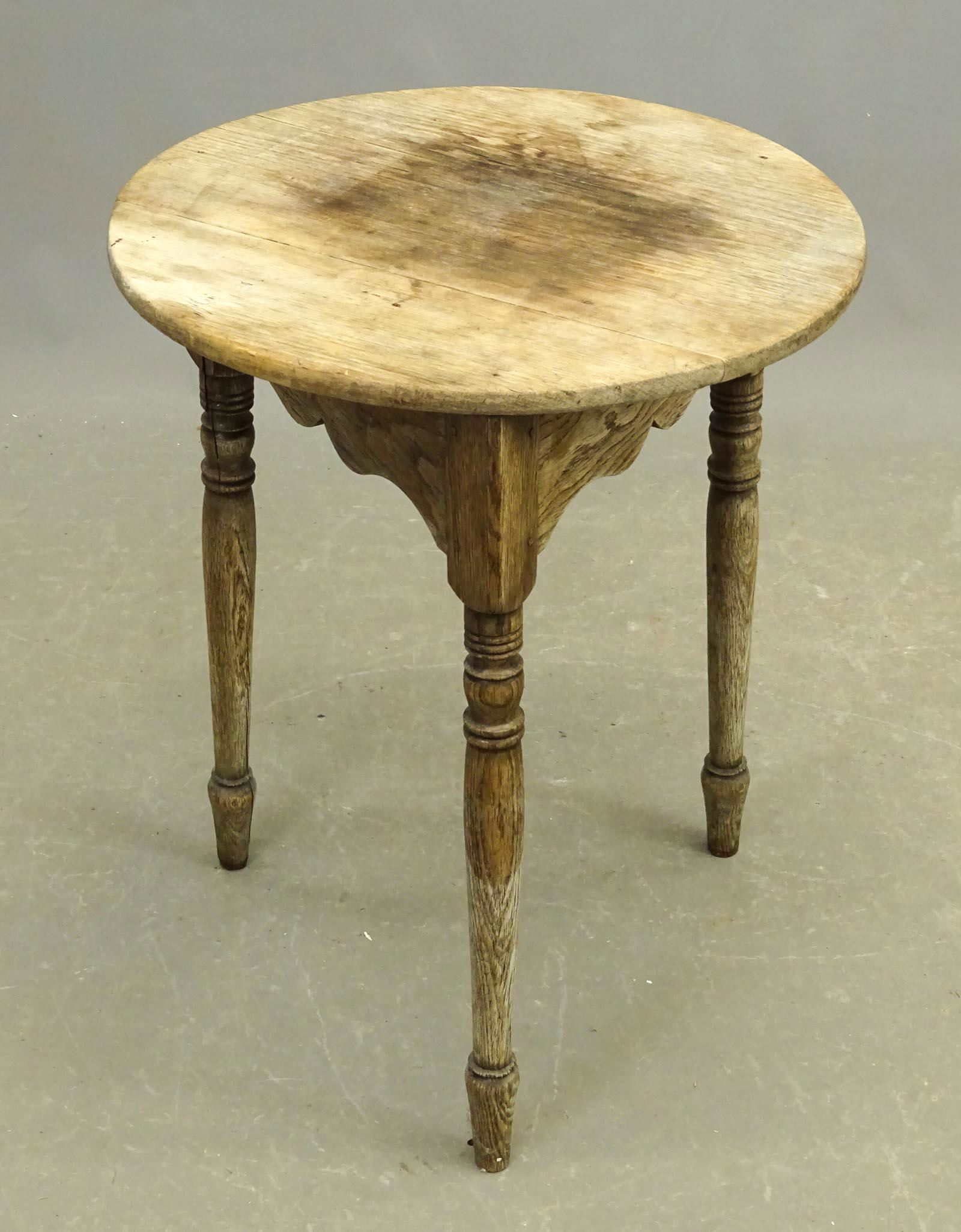 19th c. Cricket Table (1 of 3)