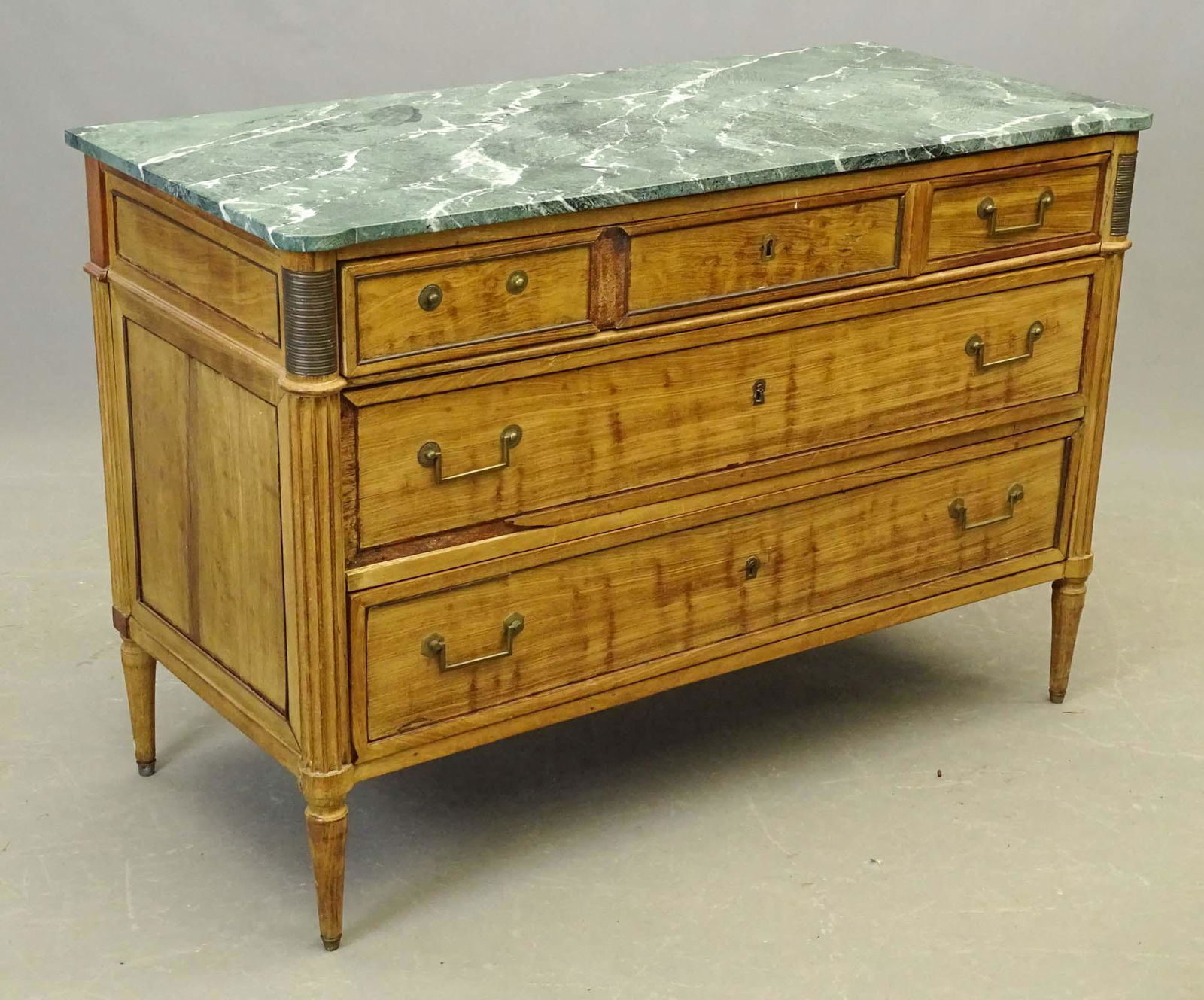 Antique French Marble Top Chest (1 of 6)