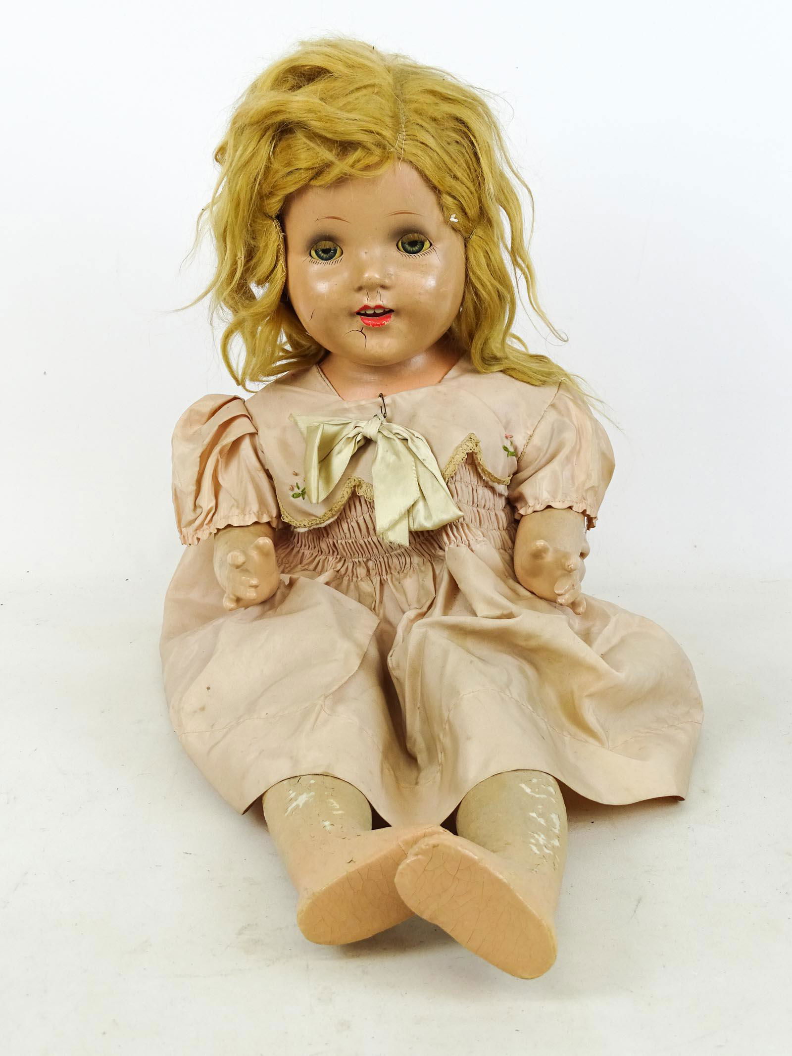 Vintage Composition Doll (1 of 4)
