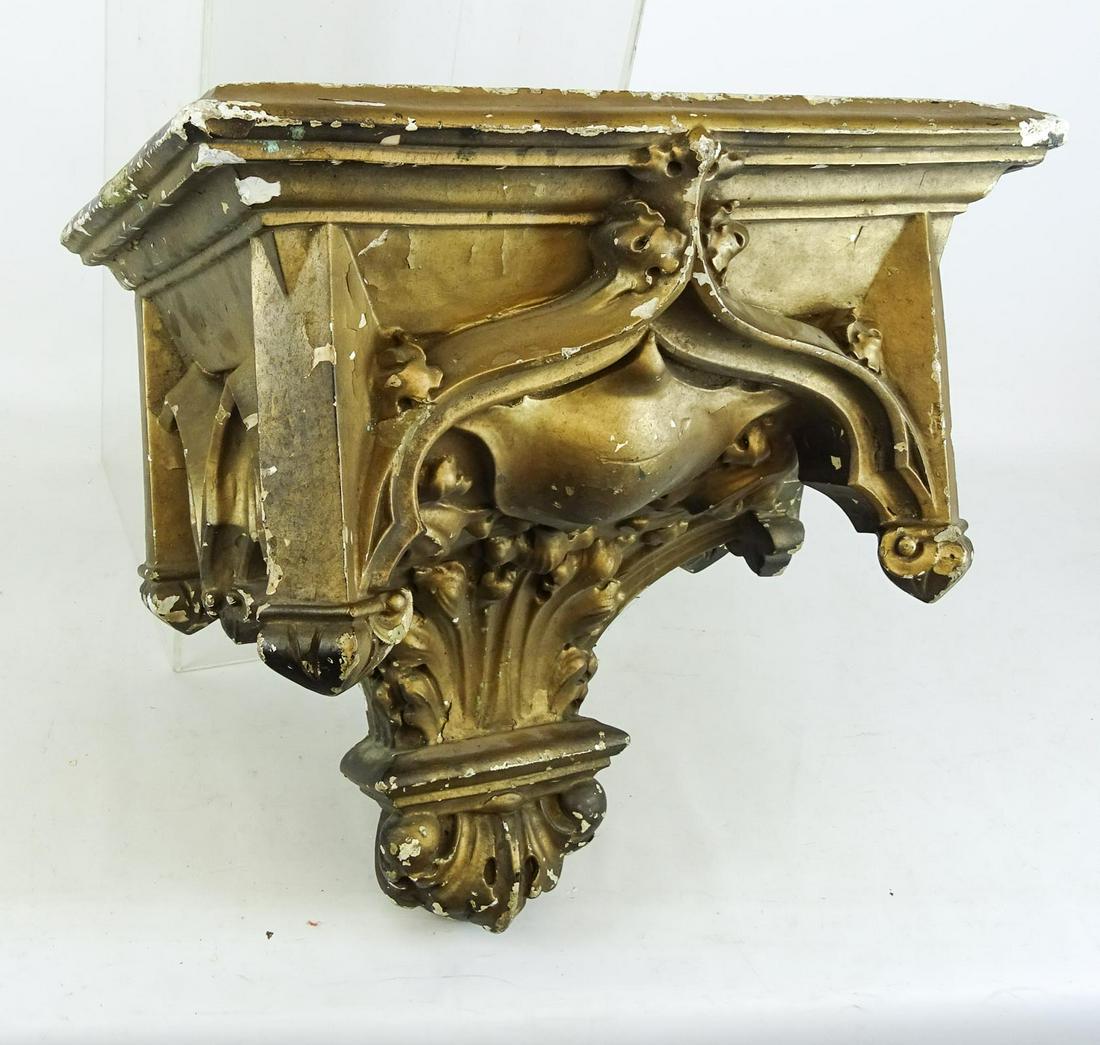 Baroque Style Plaster Bracket (1 of 3)