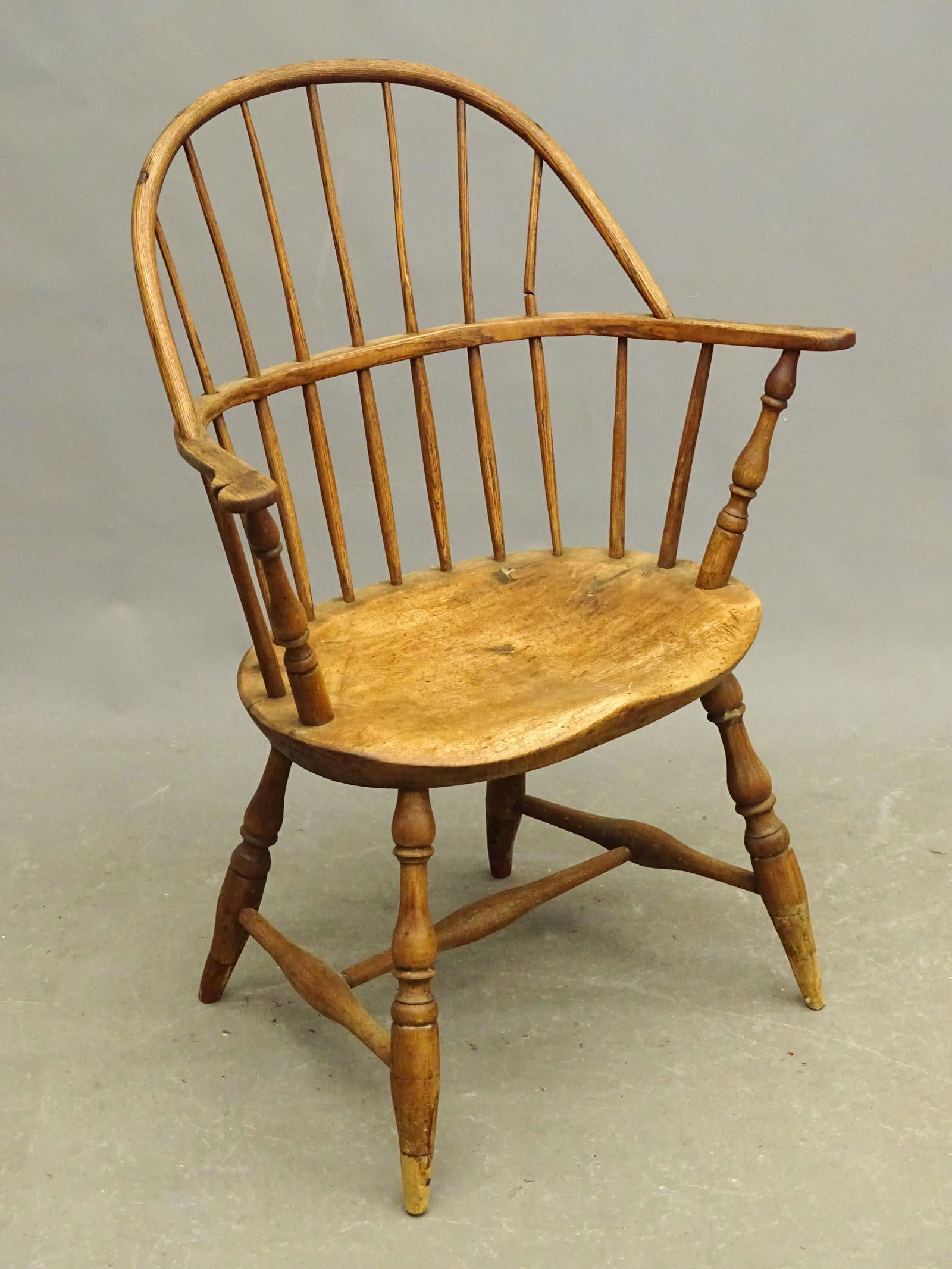 19th c. Windsor Armchair (1 of 3)