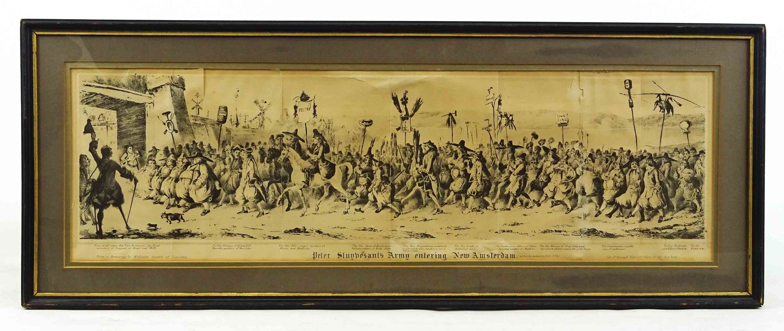 Lithograph: Peter Stuyvesant's Army.... (1 of 3)