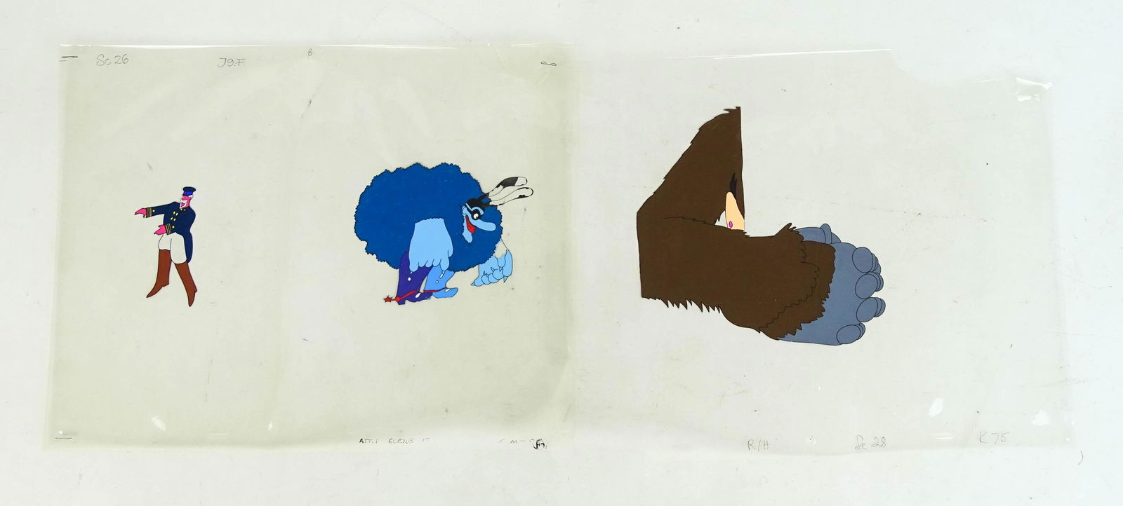Beatles Yellow Submarine Animation Cel (1 of 4)