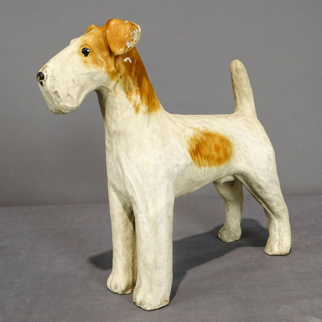 Vintage Composition Dog Sign (1 of 4)