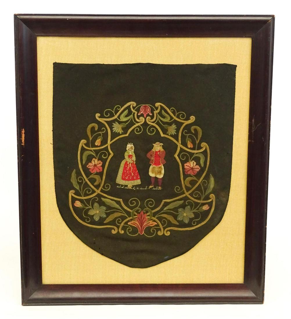 19th c. Continental Embroidery (1 of 4)