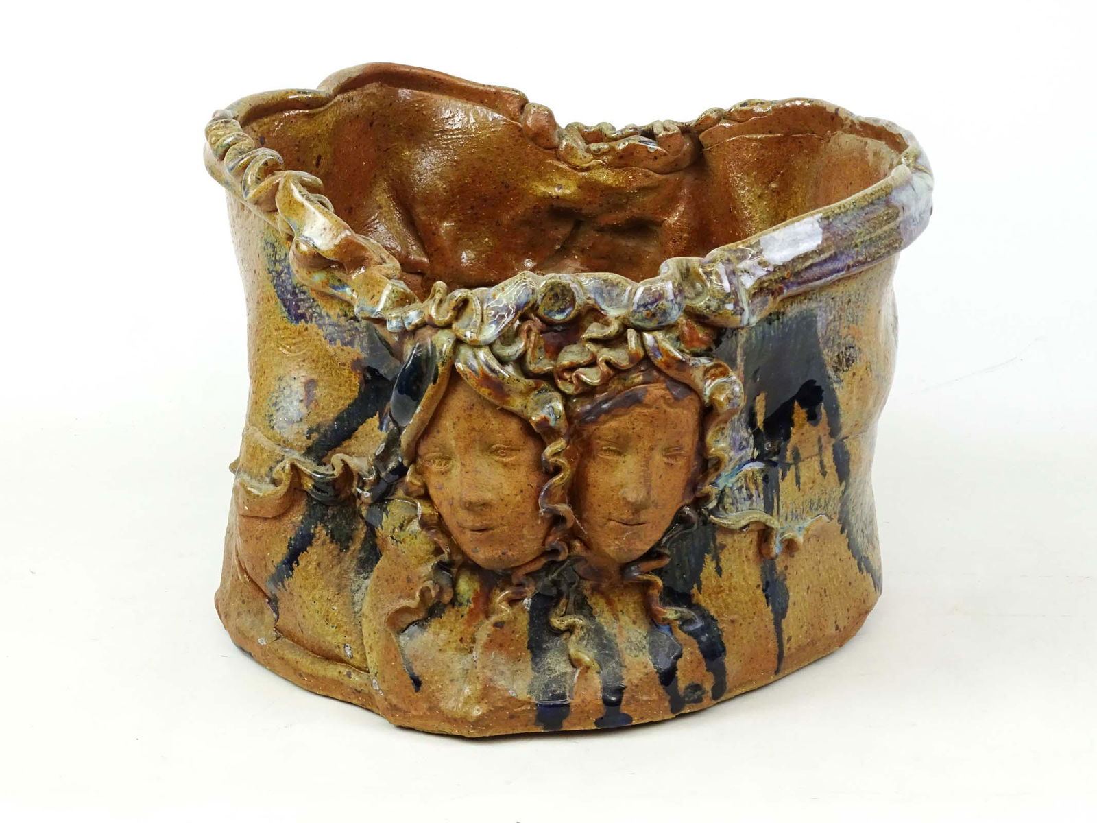 Large Art Pottery Planter (1 of 6)