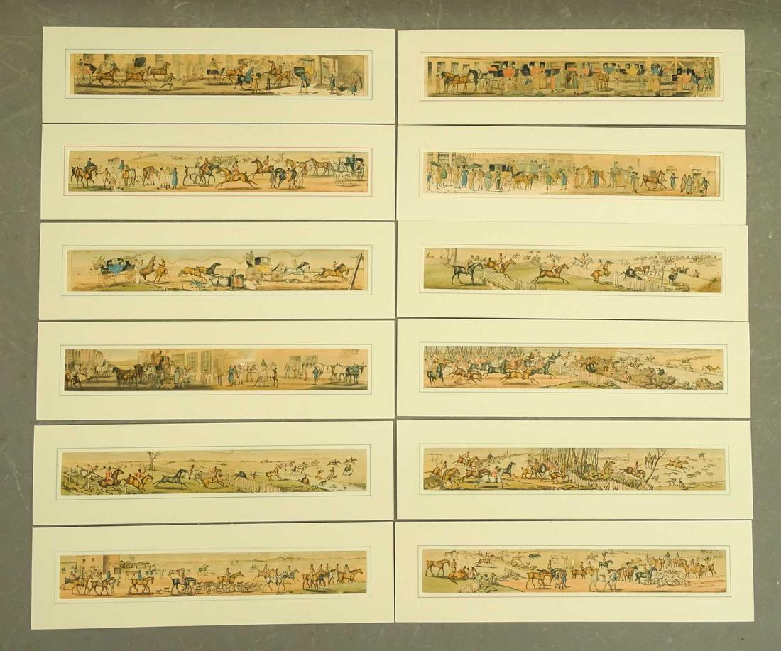 Set of (12) 19th c. English Prints (1 of 10)