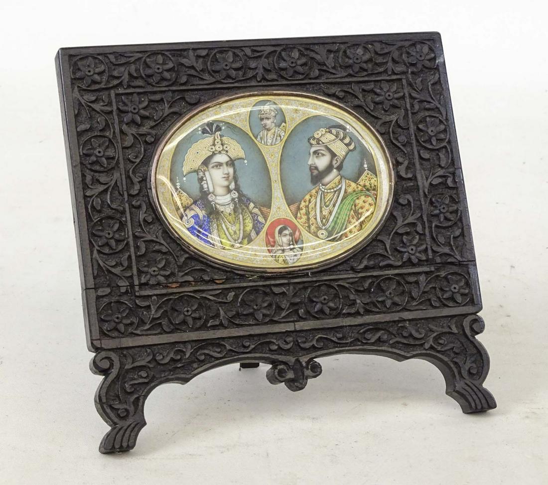 Painting: "Indian Taj Mahal Figures (1 of 2)