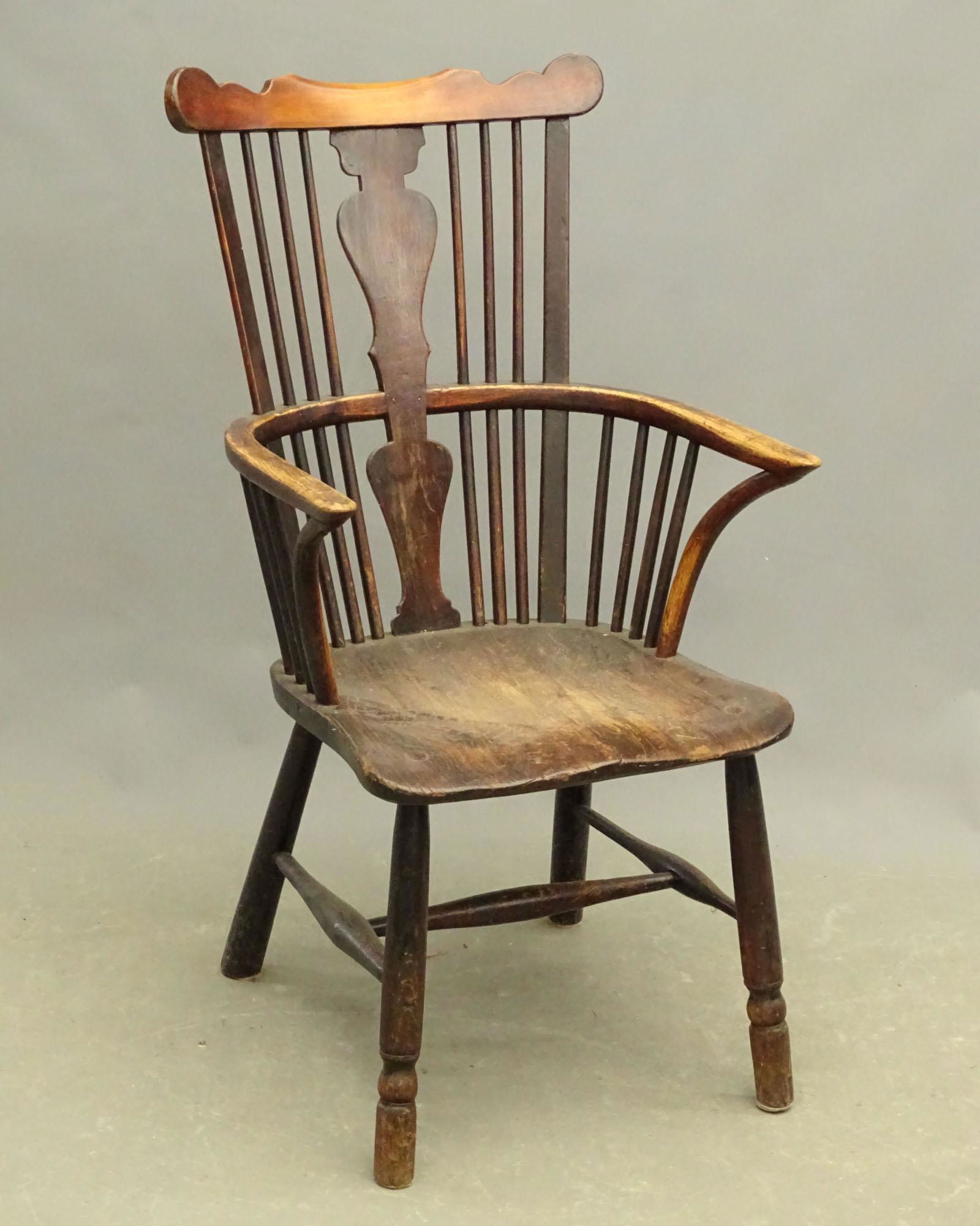 19th c. English Windsor Armchair (1 of 3)