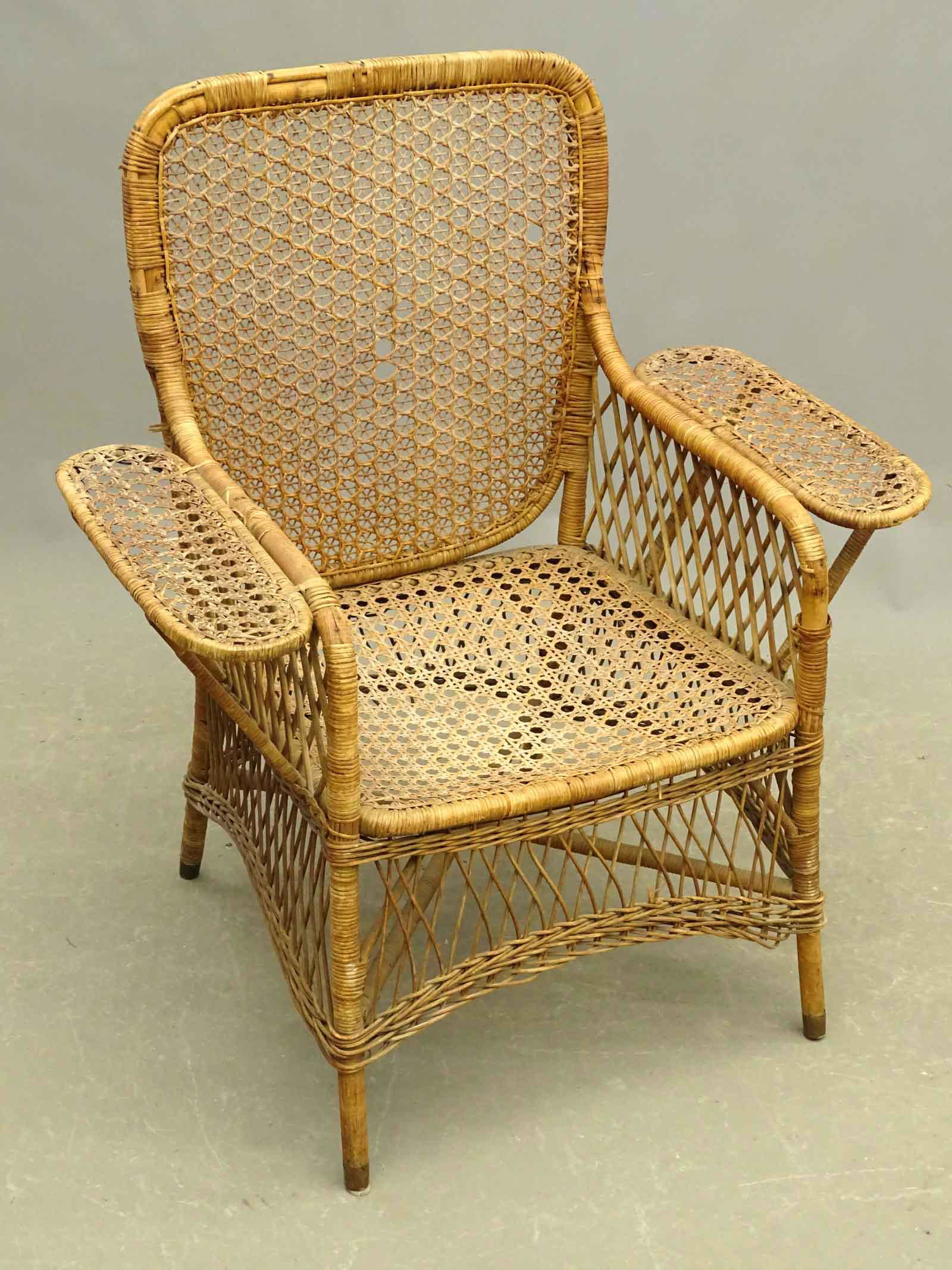 Wicker Armchair (1 of 3)