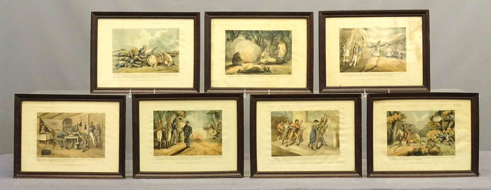Set of (4) 19th c. English Prints (1 of 10)