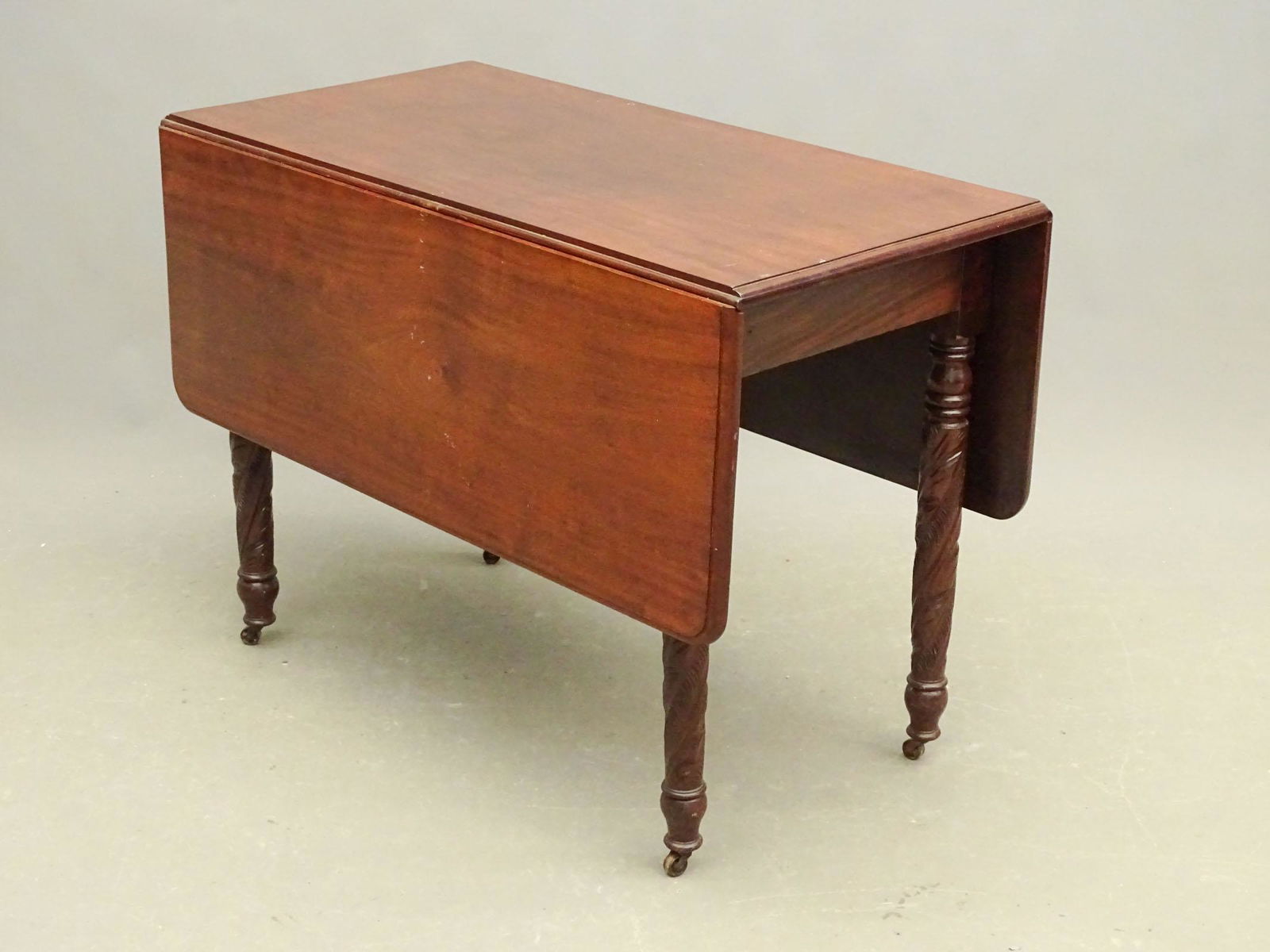 19thc. Mahogany Dropleaf Table (1 of 4)