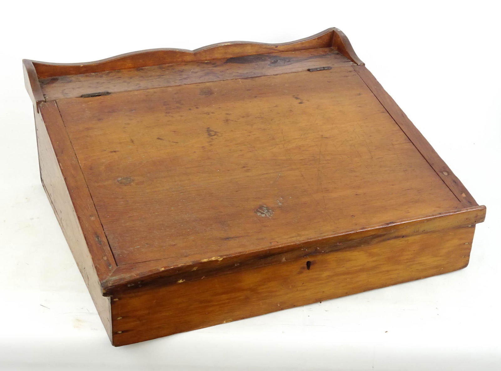 19th c. Pine Desk Box (1 of 4)