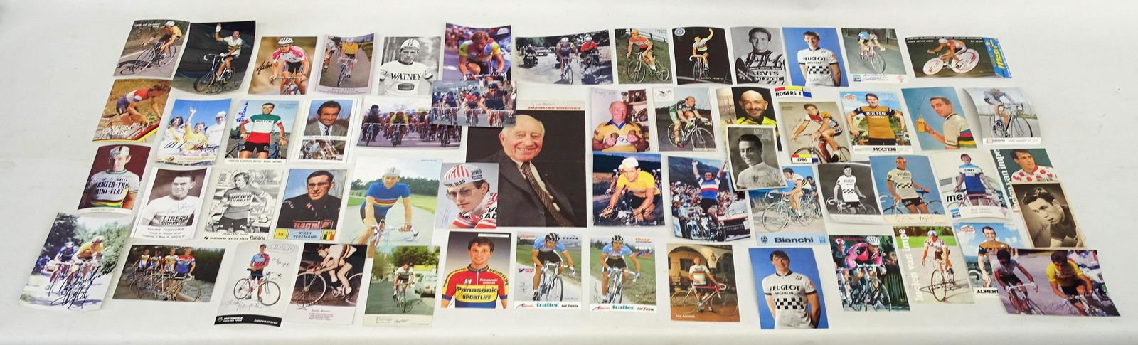 Autographed Bicycle Racer Cards (1 of 20)
