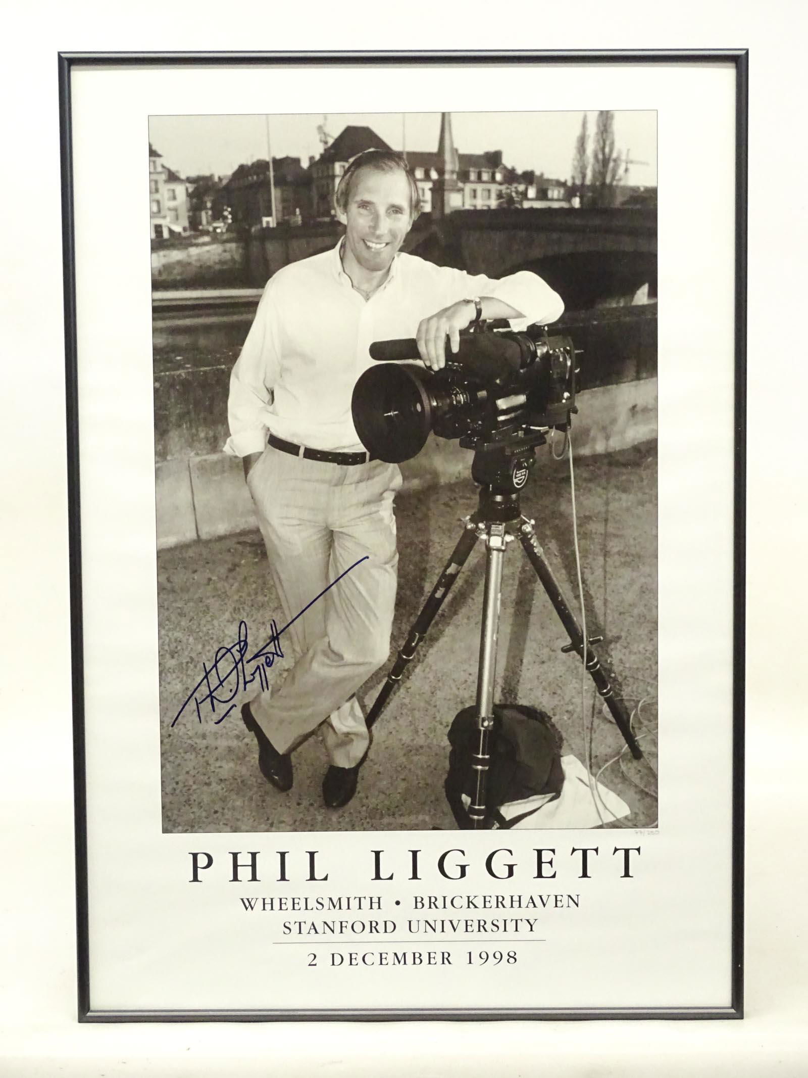 Framed Phil Liggett Poster (1 of 3)