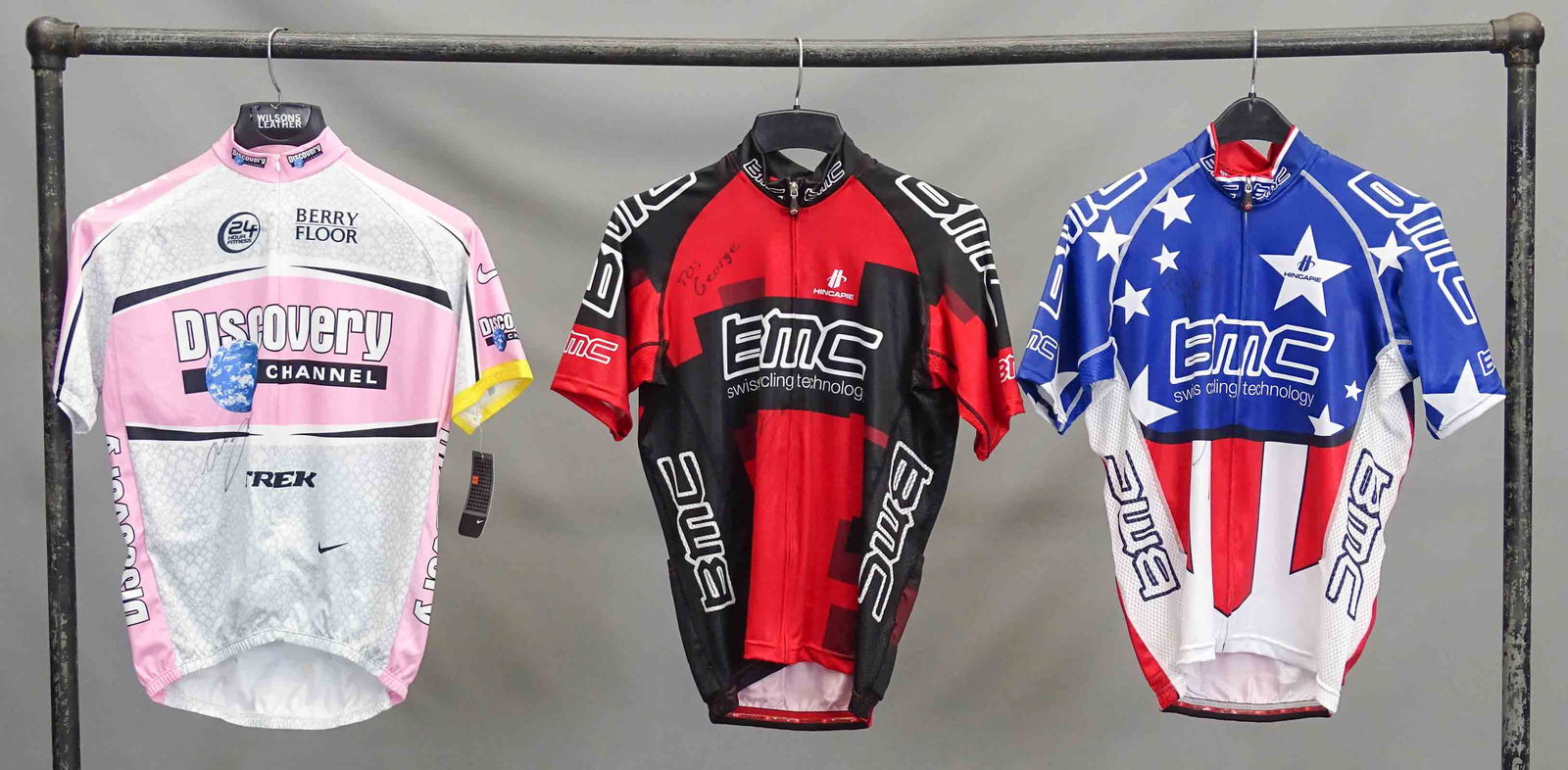 George Hincapie Autographed Jerseys (1 of 5)