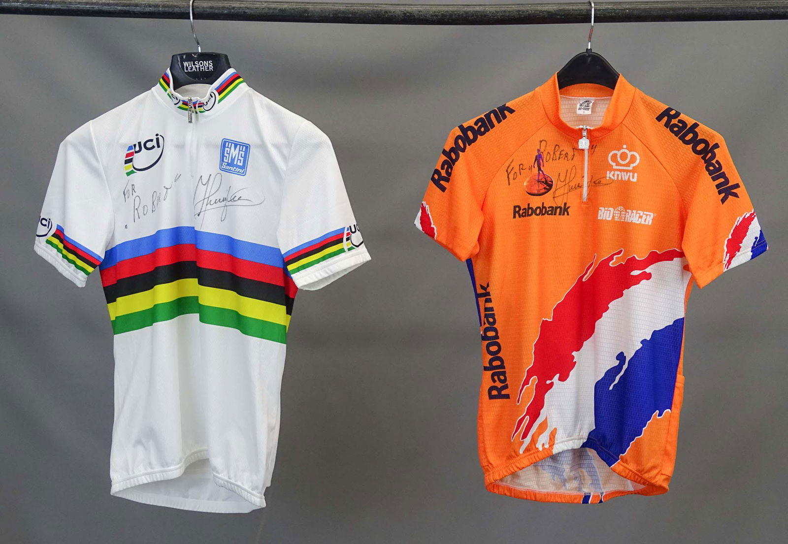 Hennie Kuiper Autographed Jerseys (1 of 5)