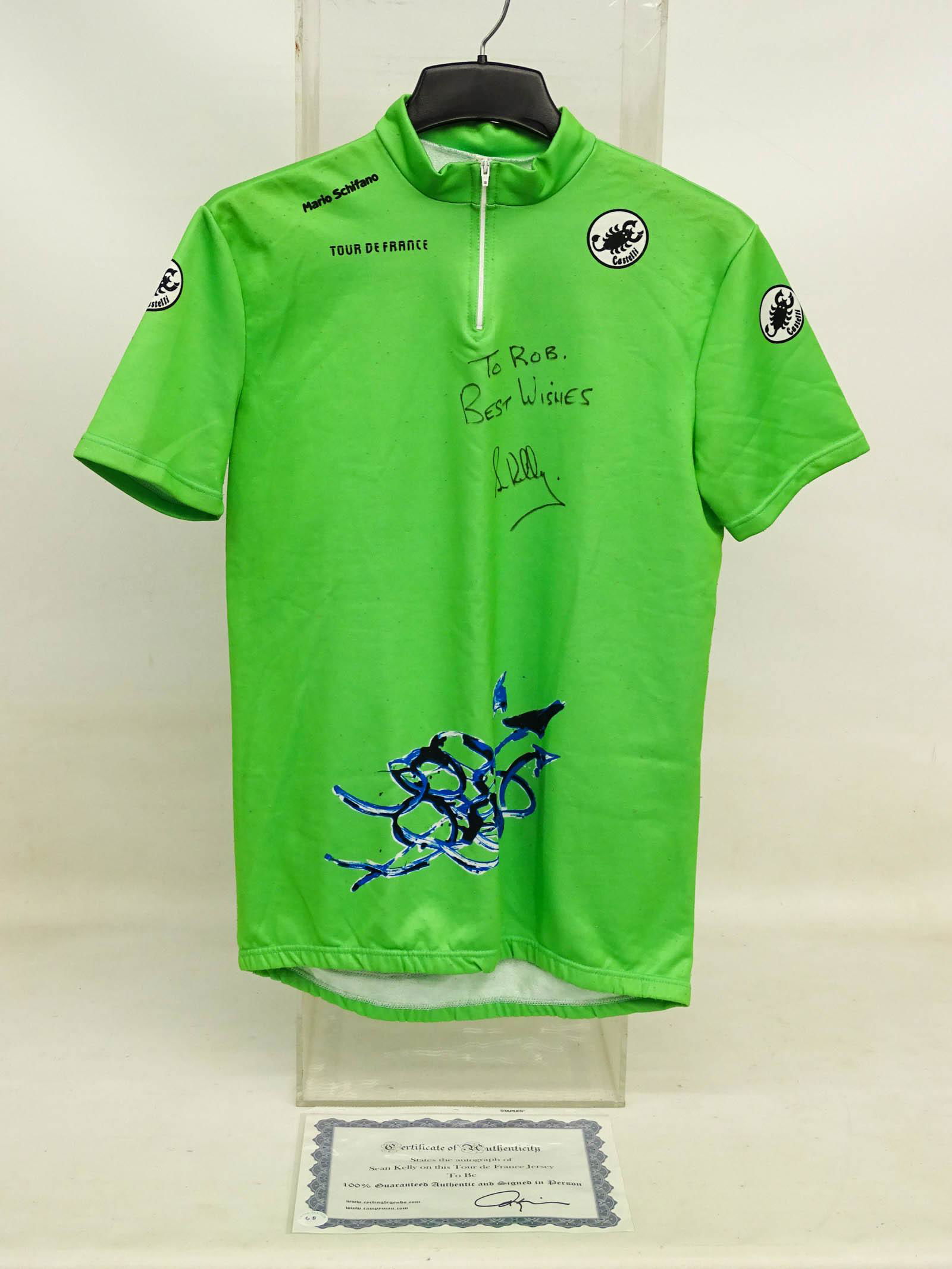 Sean Kelly Autographed Jersey (1 of 4)