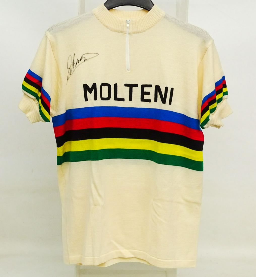 Eddy Merckx Autographed Jersey (1 of 3)