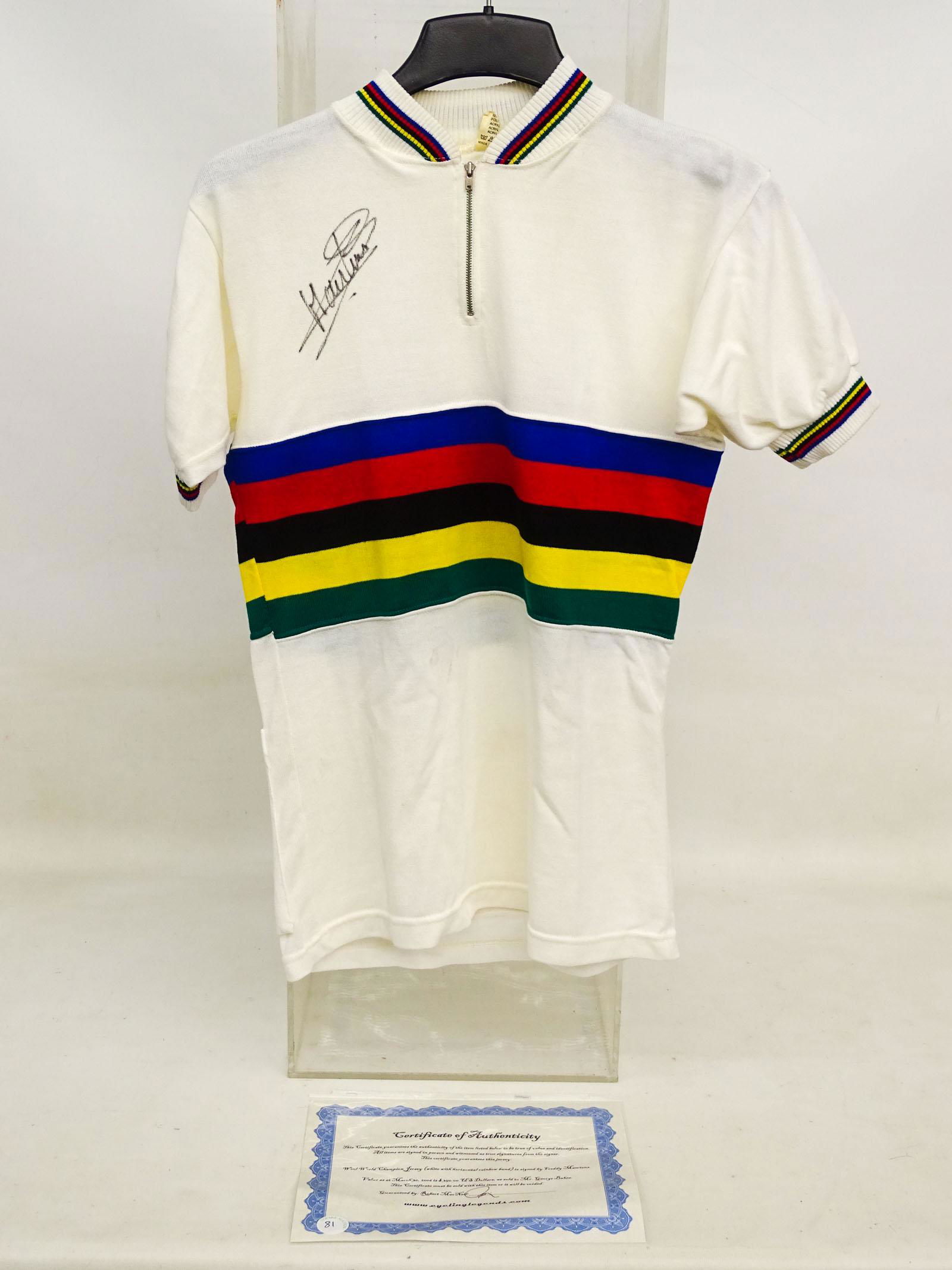 Freddy Maertens Autographed Jersey (1 of 4)