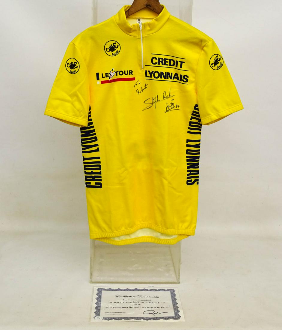 Stephen Roche Autographed Jersey (1 of 4)