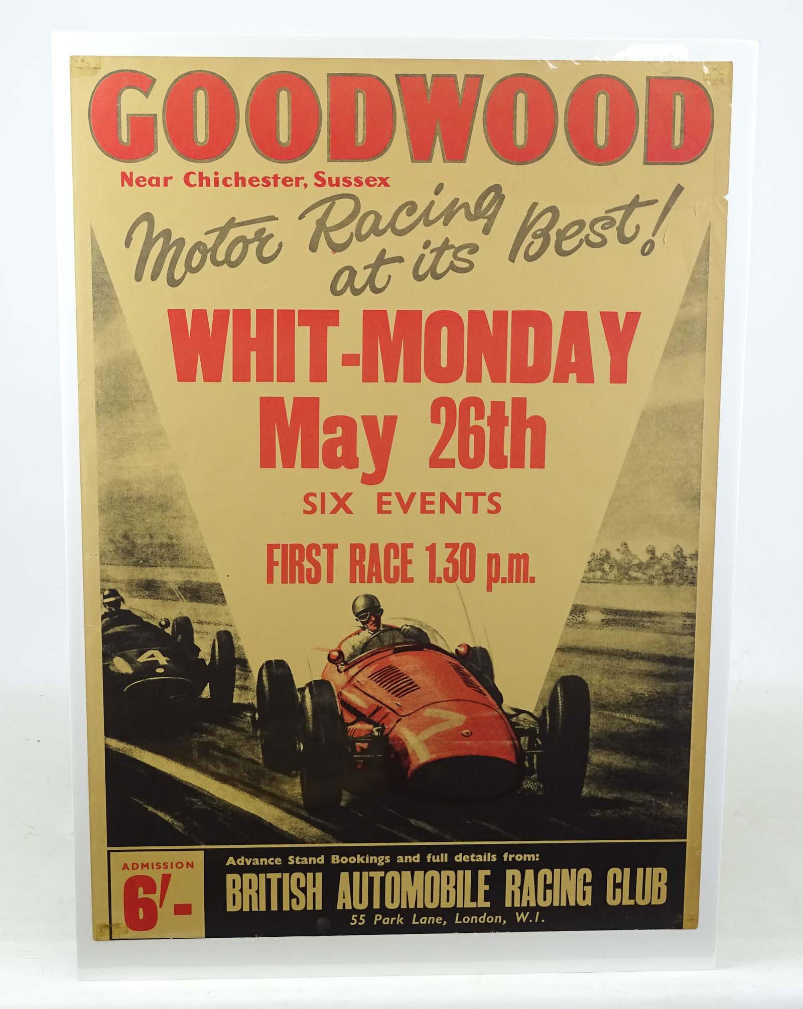 Automobile Racing Poster (1 of 2)