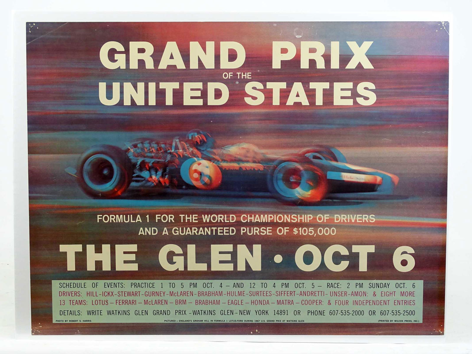 Automobile Racing Poster (1 of 2)