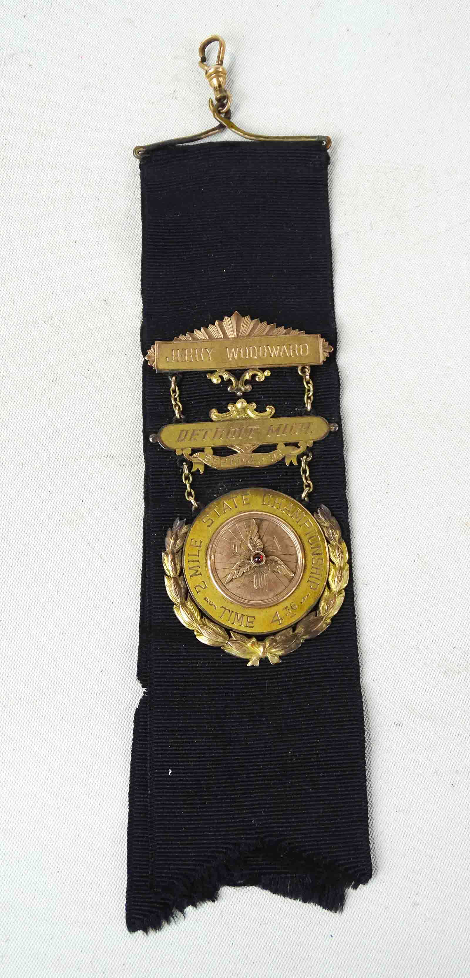 Gold Bicycle Medal (1 of 3)