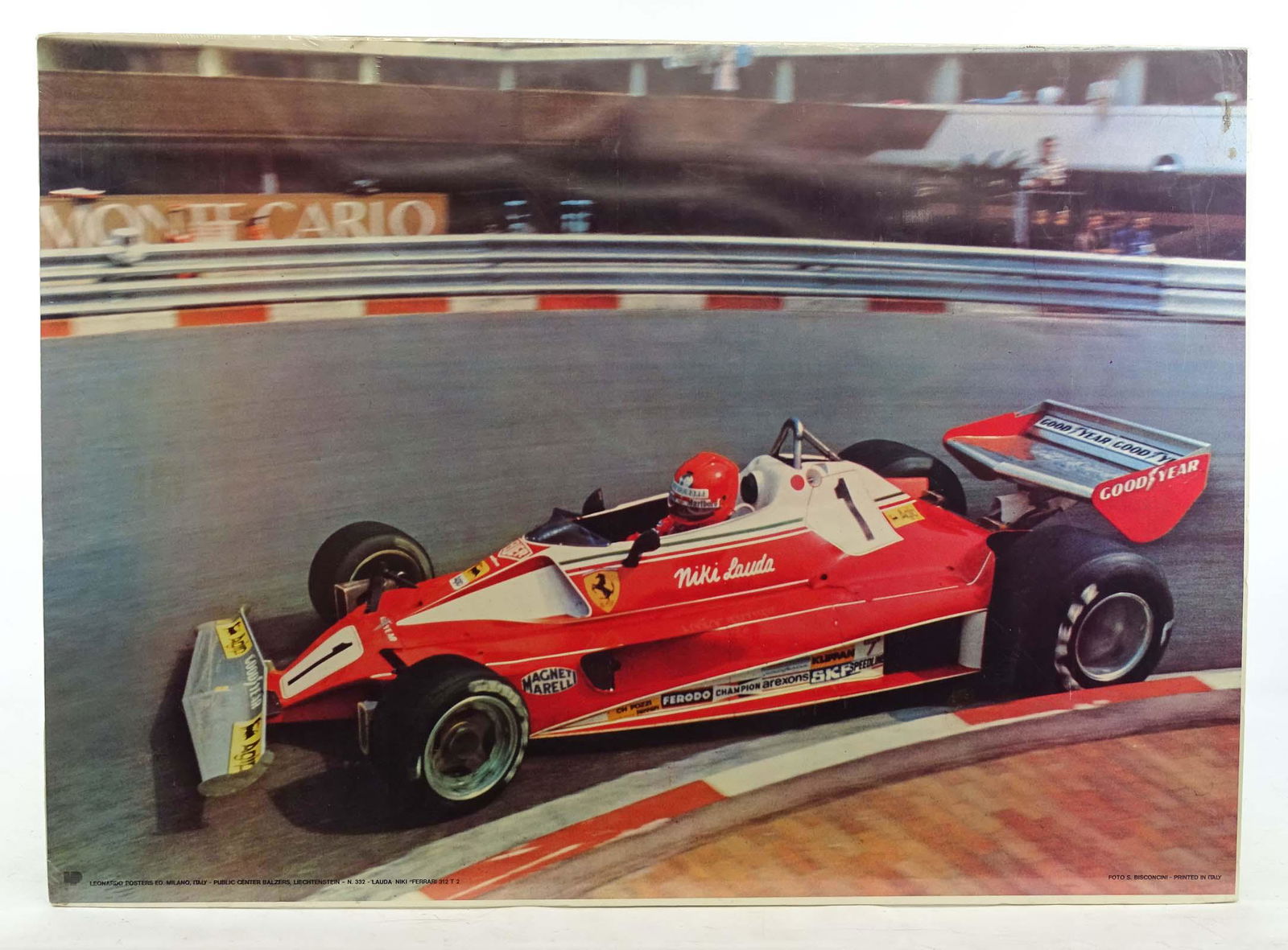 Niki Lauda Ferrari Poster (1 of 3)