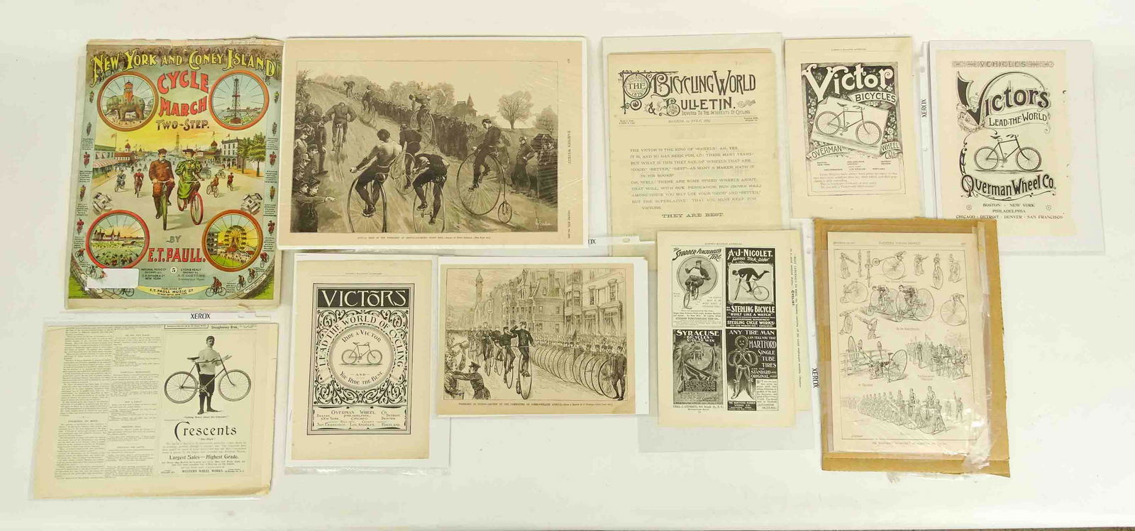 Bicycle Ephemera Lot (1 of 7)