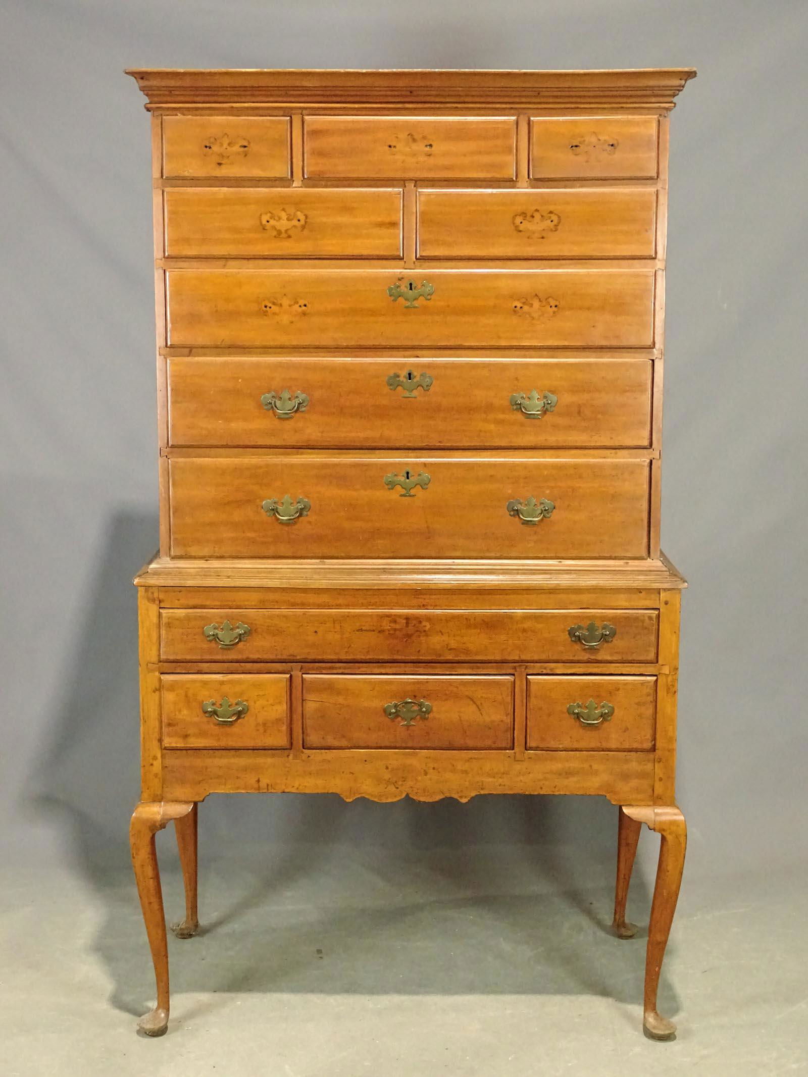 18th c. Queen Anne Highboy (1 of 4)