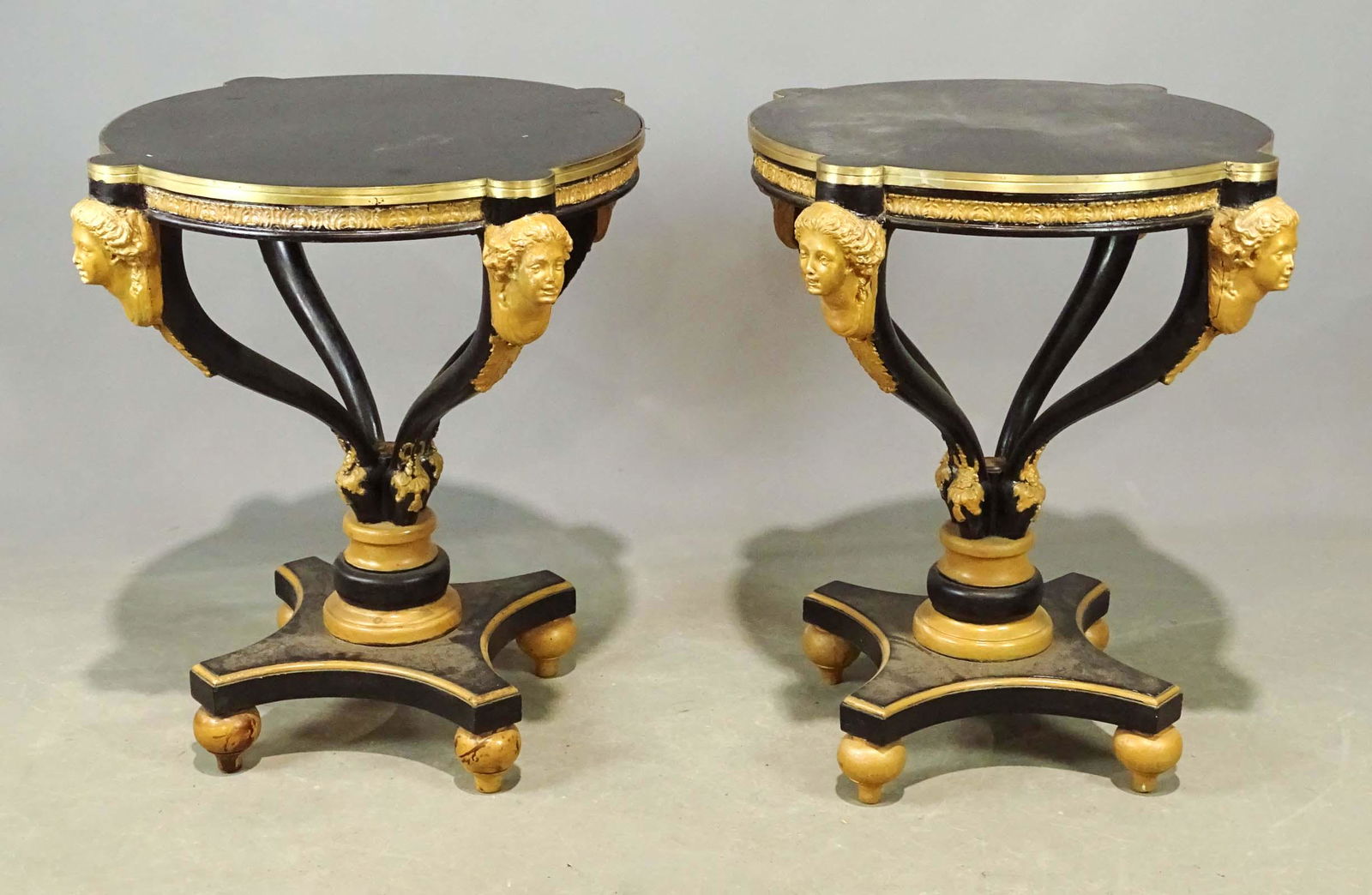 Pair French Classical Side Tables (1 of 5)