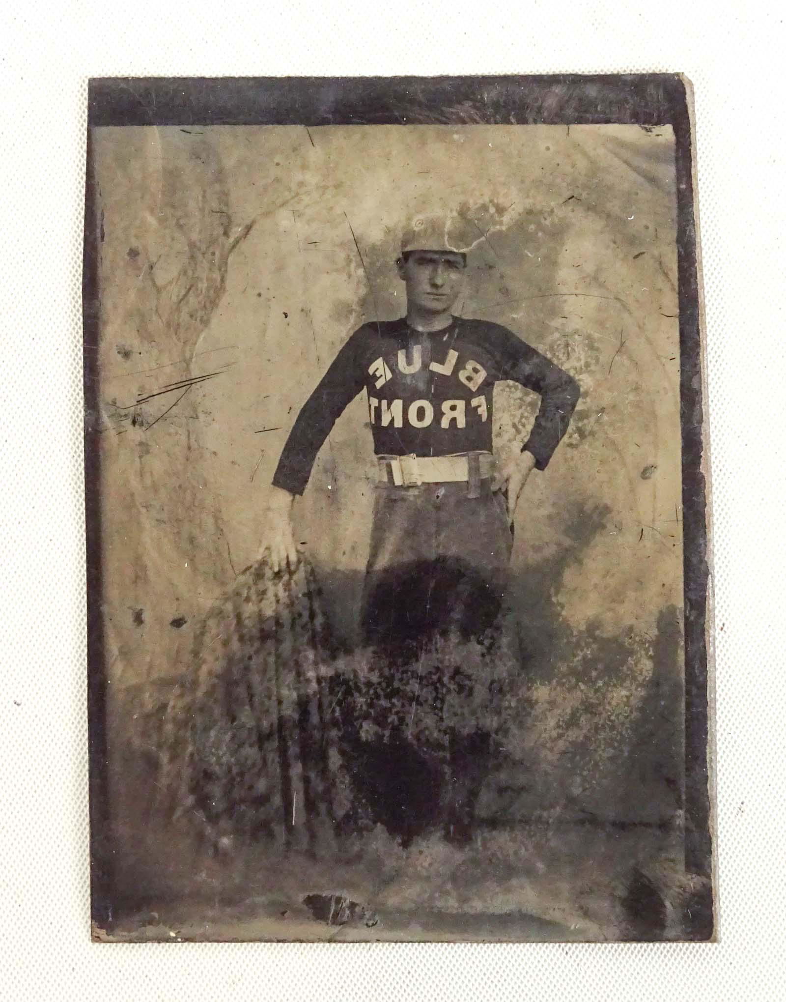 Baseball Player Tintype (1 of 2)