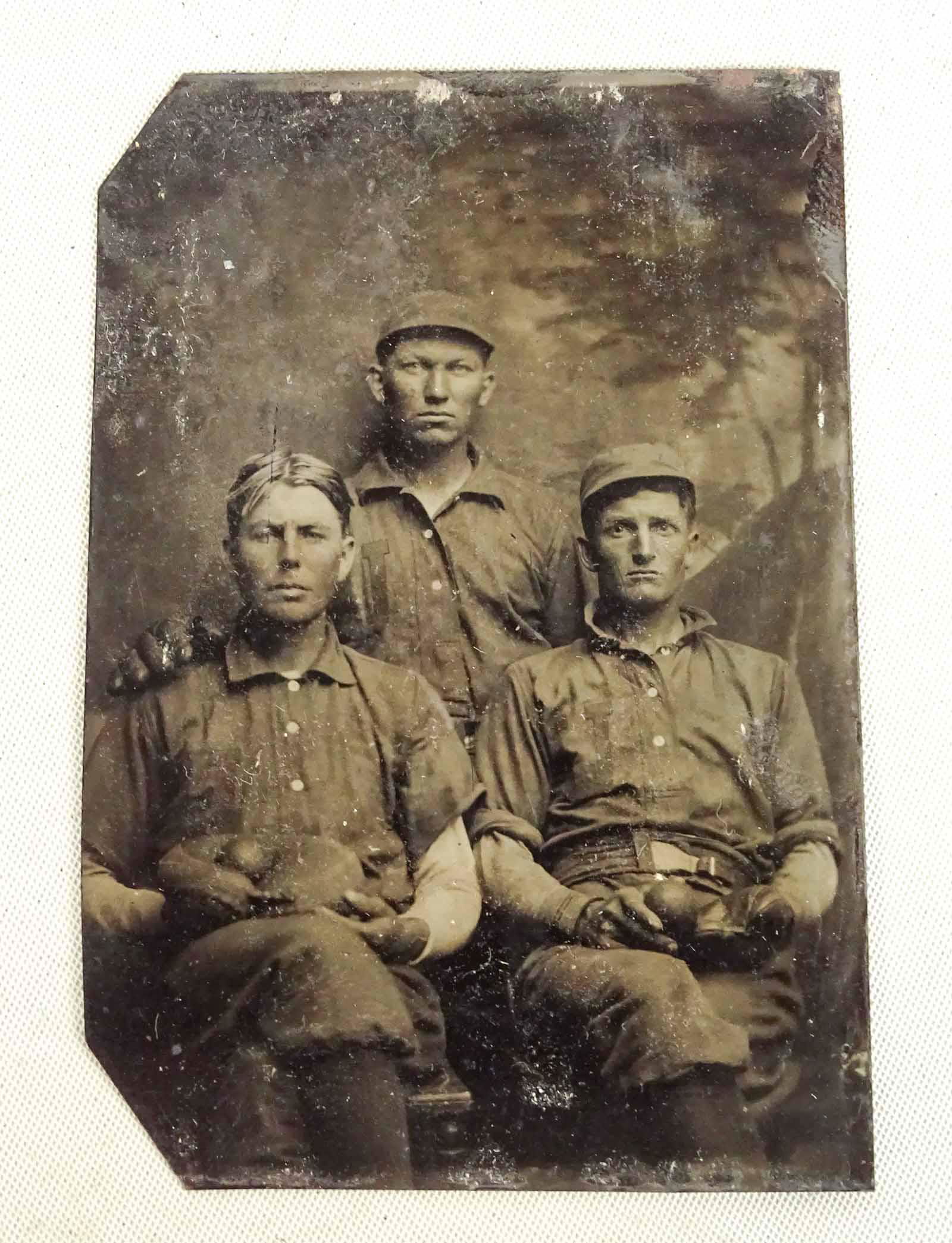 Baseball Players Tintype (1 of 2)