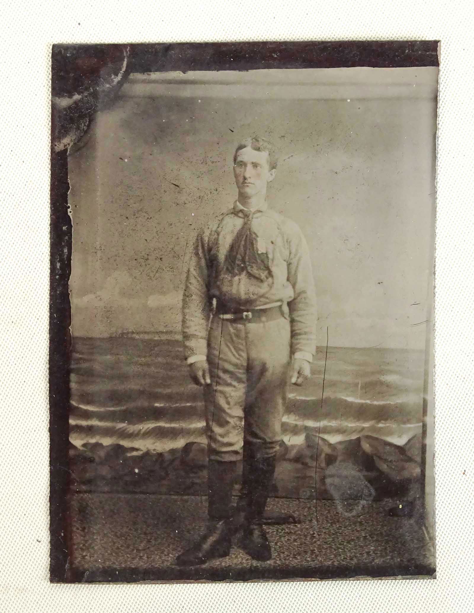Baseball Player Tintype (1 of 2)