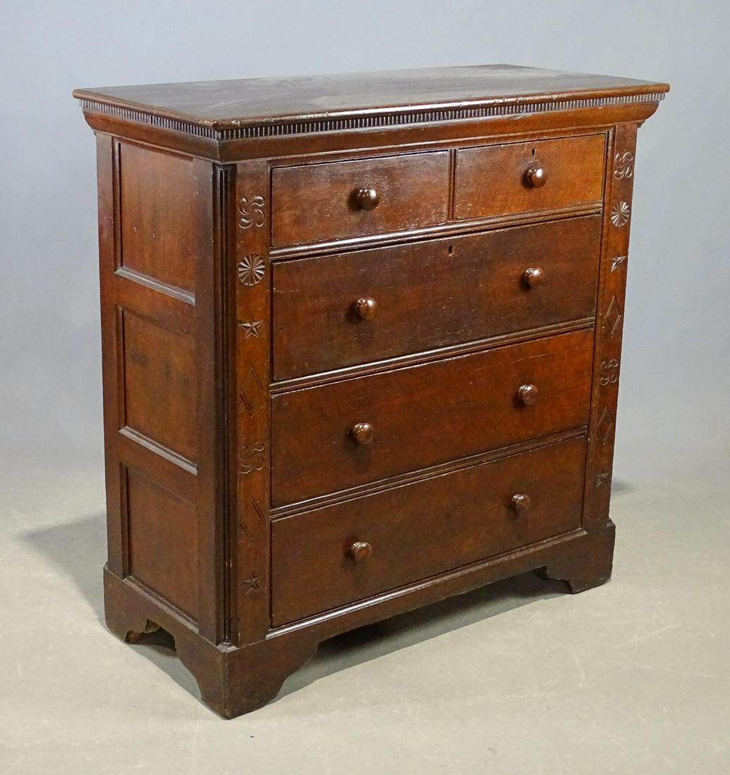19th c. Chest of Drawers (1 of 3)