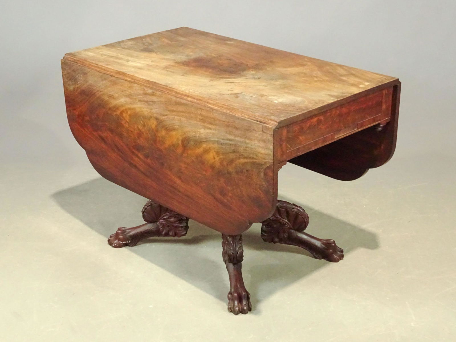 19th c. Empire Dropleaf Table (1 of 5)