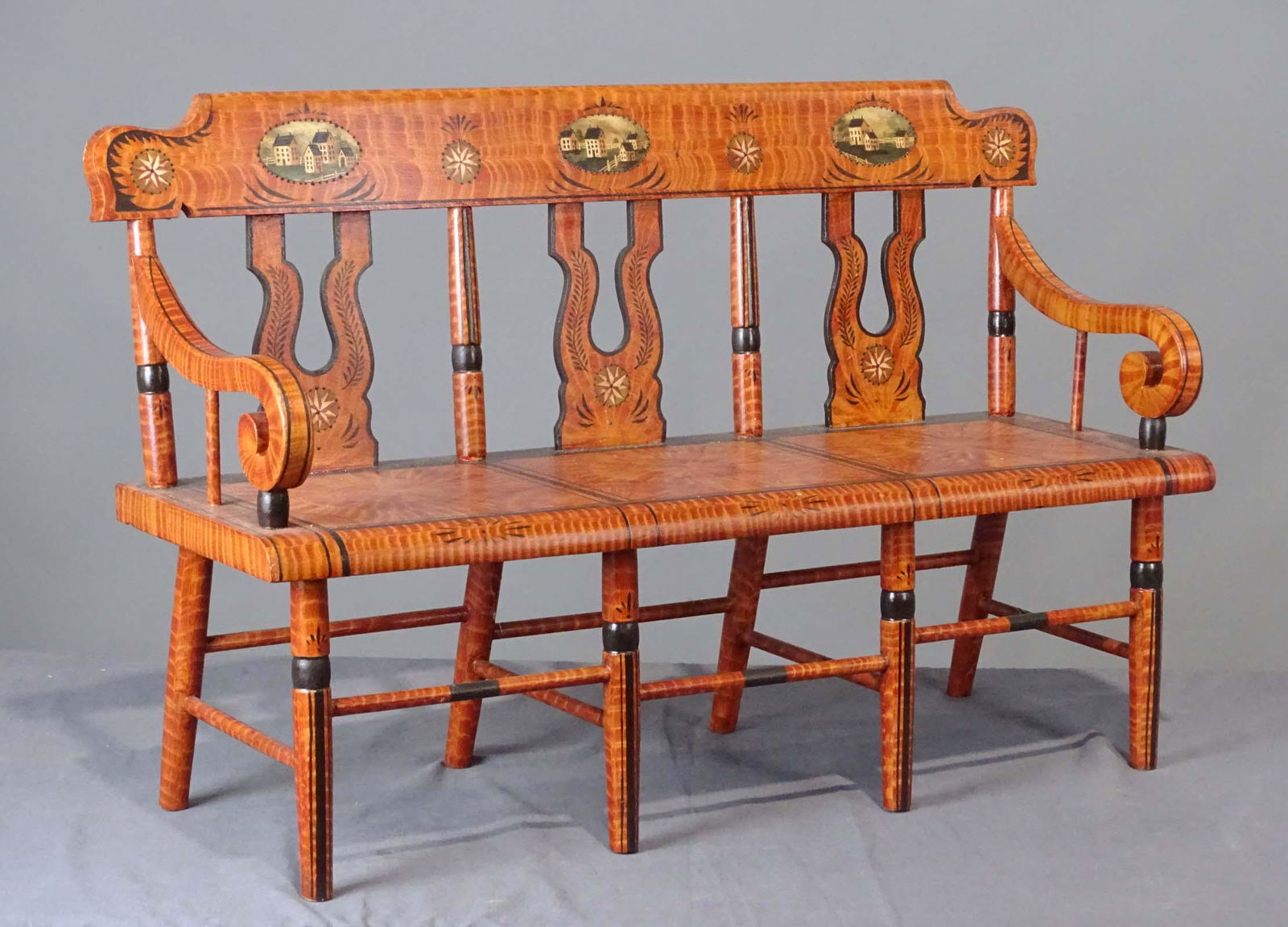 Child's Painted Settee (1 of 6)