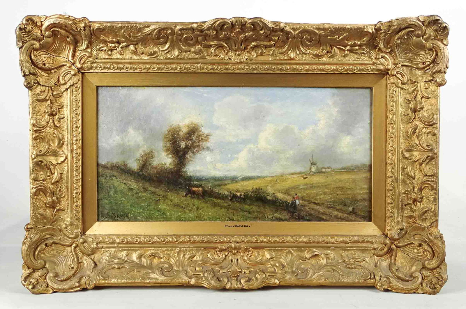 Frederick Jacques Sang (France 19th Century) (1 of 4)