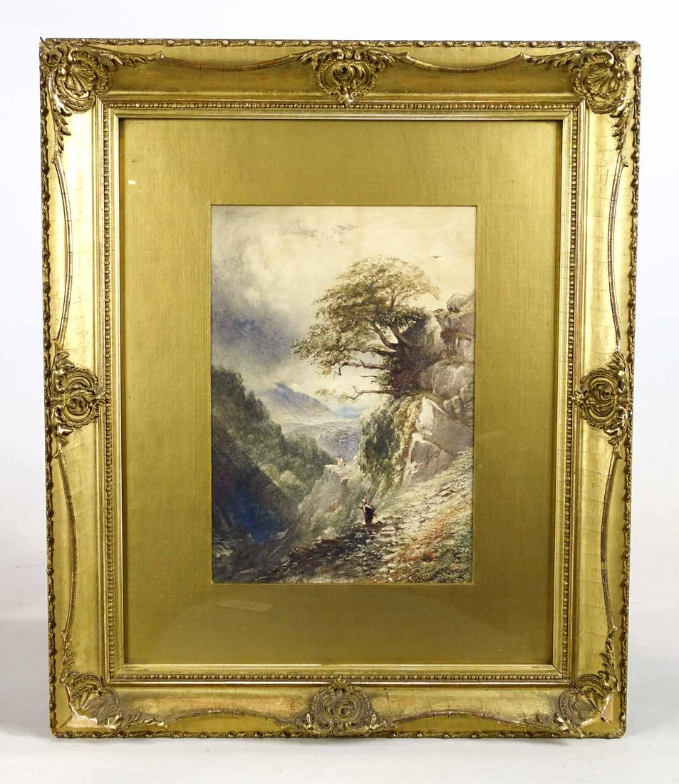 19th c. Watercolor (1 of 6)