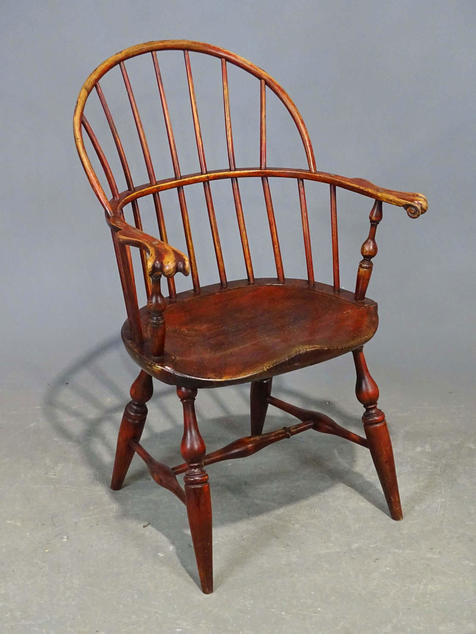 19th c. Windsor Armchair (1 of 3)