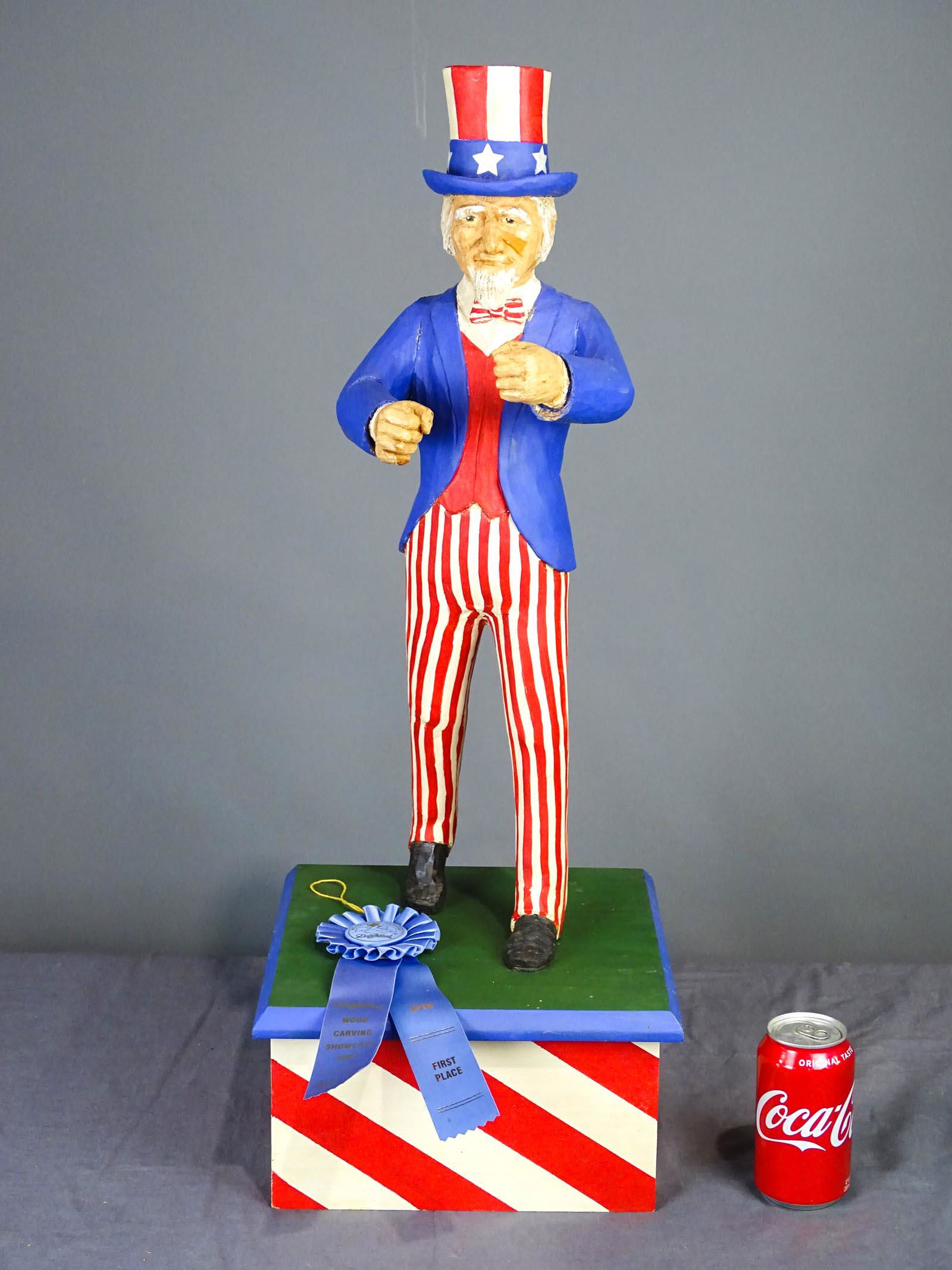 Gil Russell Folk Art Carving (1 of 5)